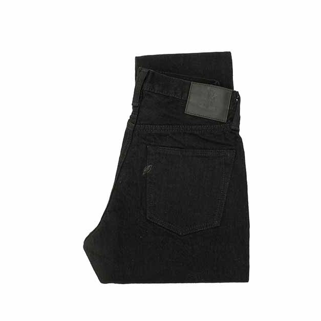 14oz. Double Black Denim - Relaxed Tapered - XX-019-BK - 2
