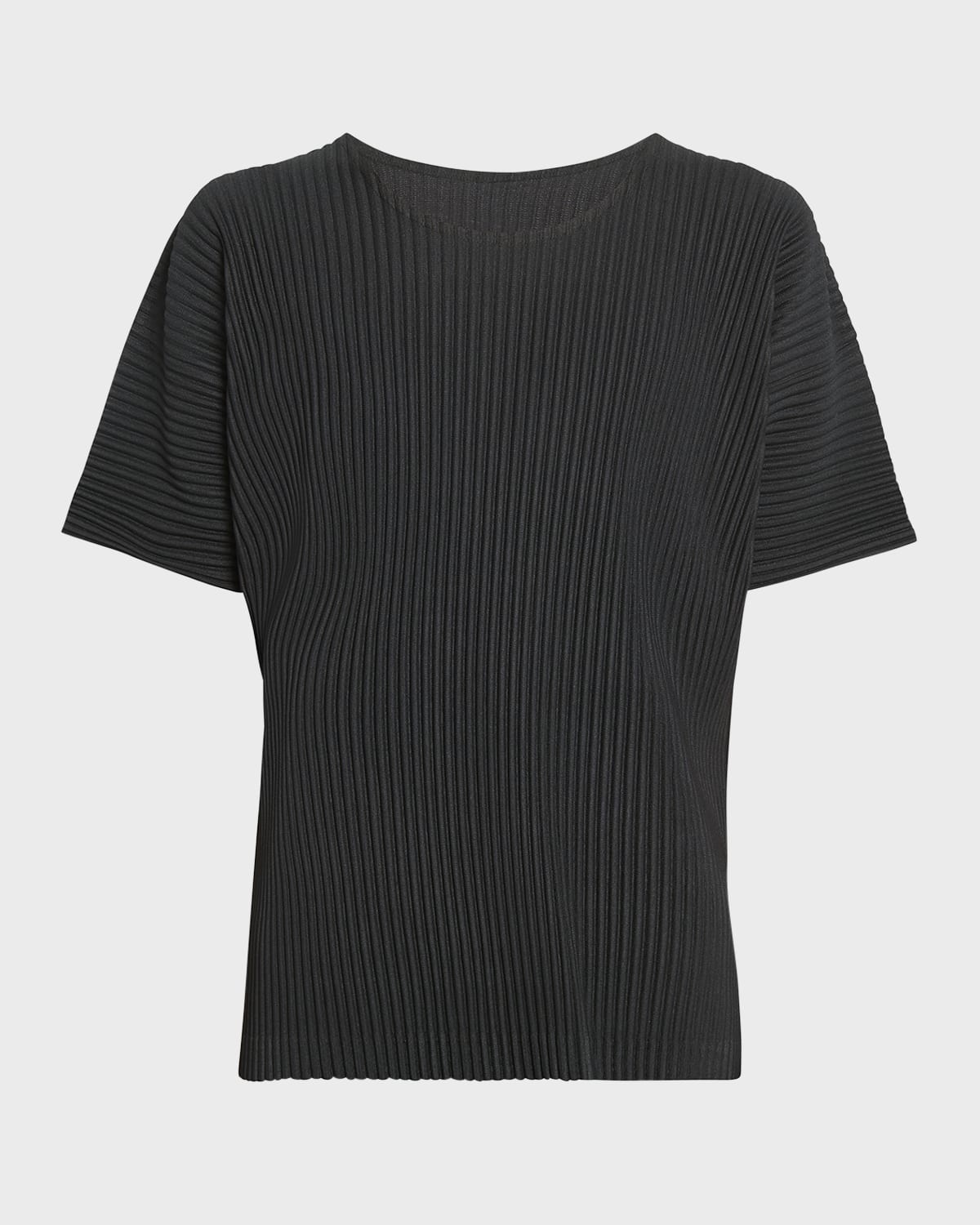 Men's Basics Short-Sleeve Pleated Shirt - 1