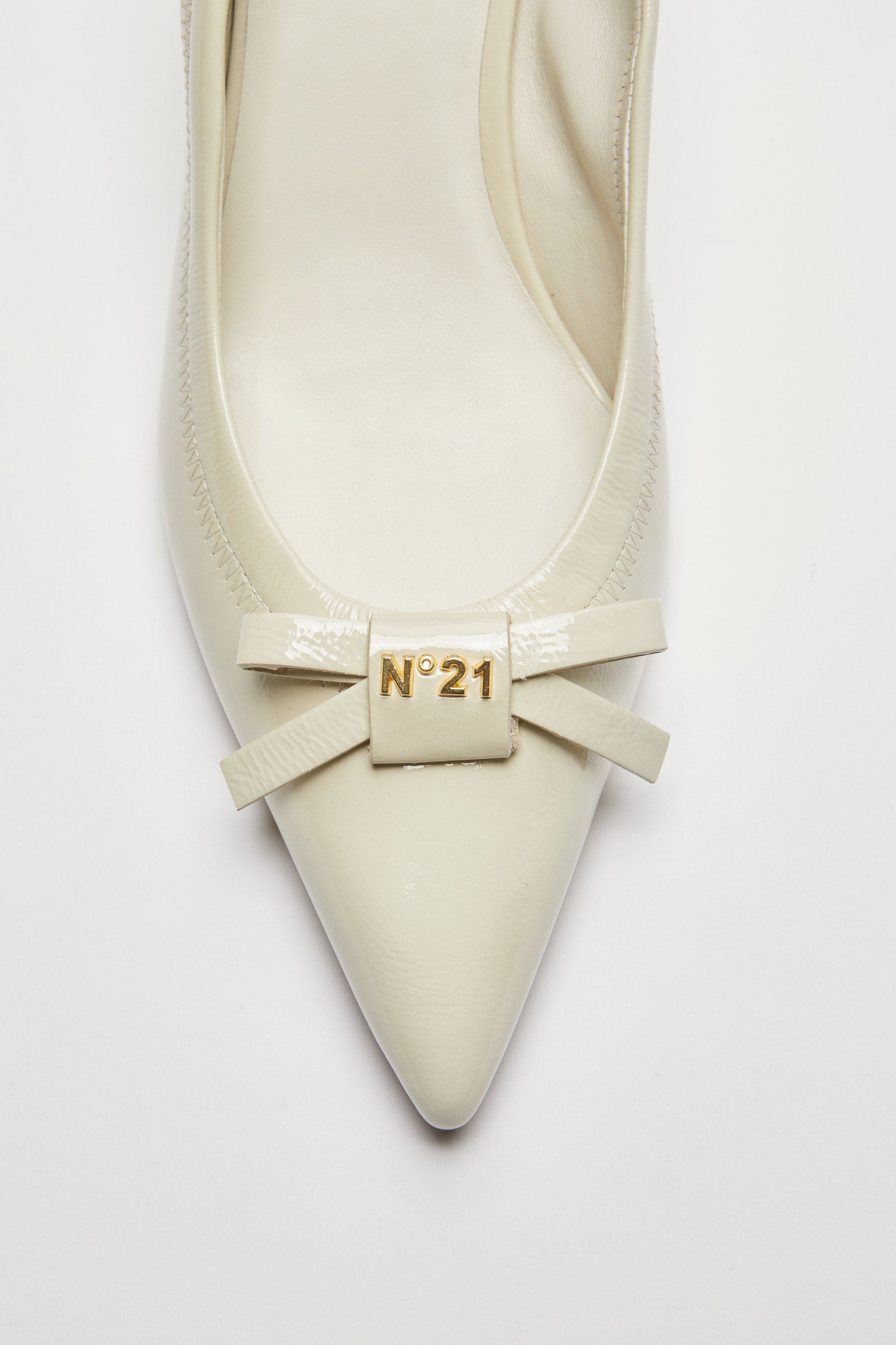 DÉCOLLETÉ WITH BOW AND LOGO - 4