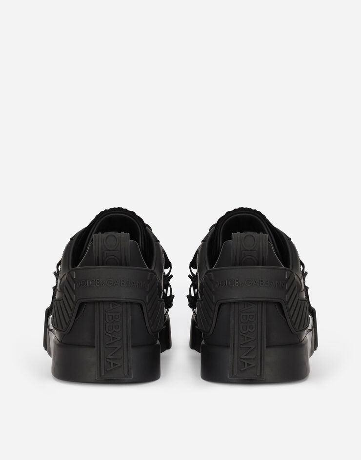 Portofino sneakers in calfskin and patent leather - 3