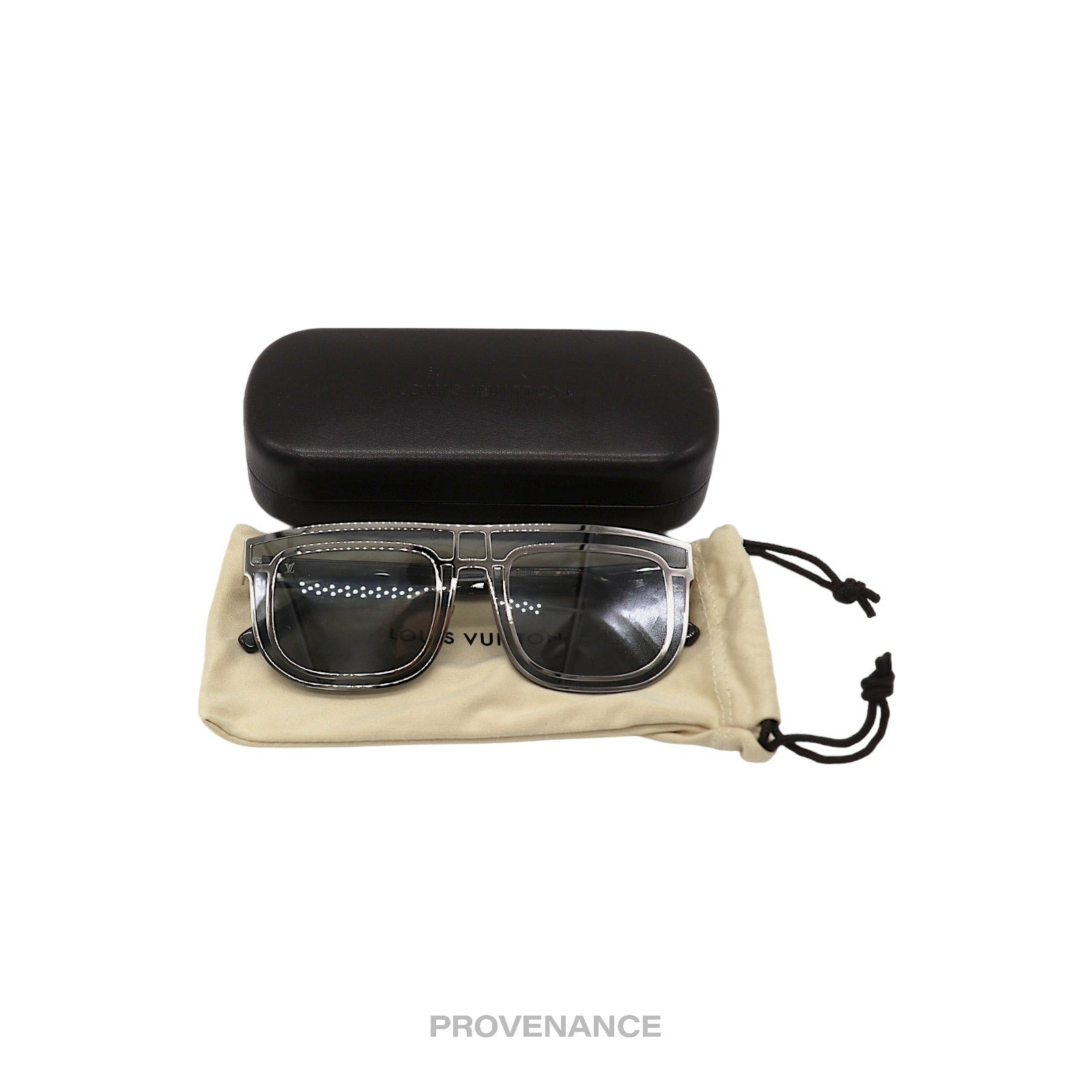 Louis Vuitton Phenix Sunglasses - Silver Mirror - 12
