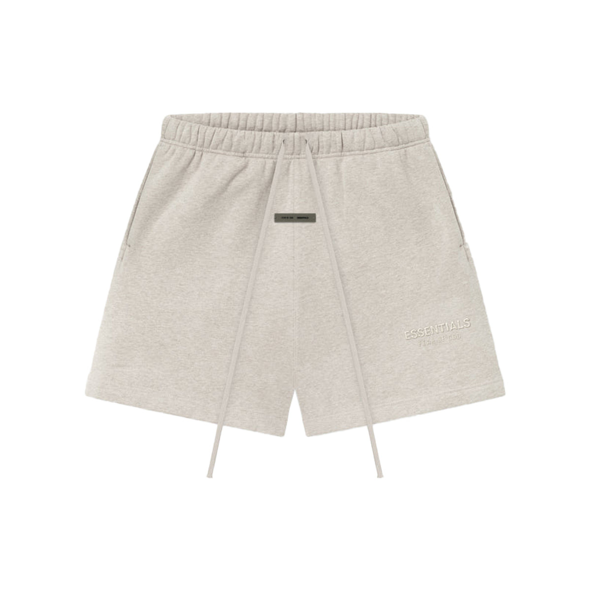 SOCCER FLEECE SHORTS (HEATHER STONE) - 5