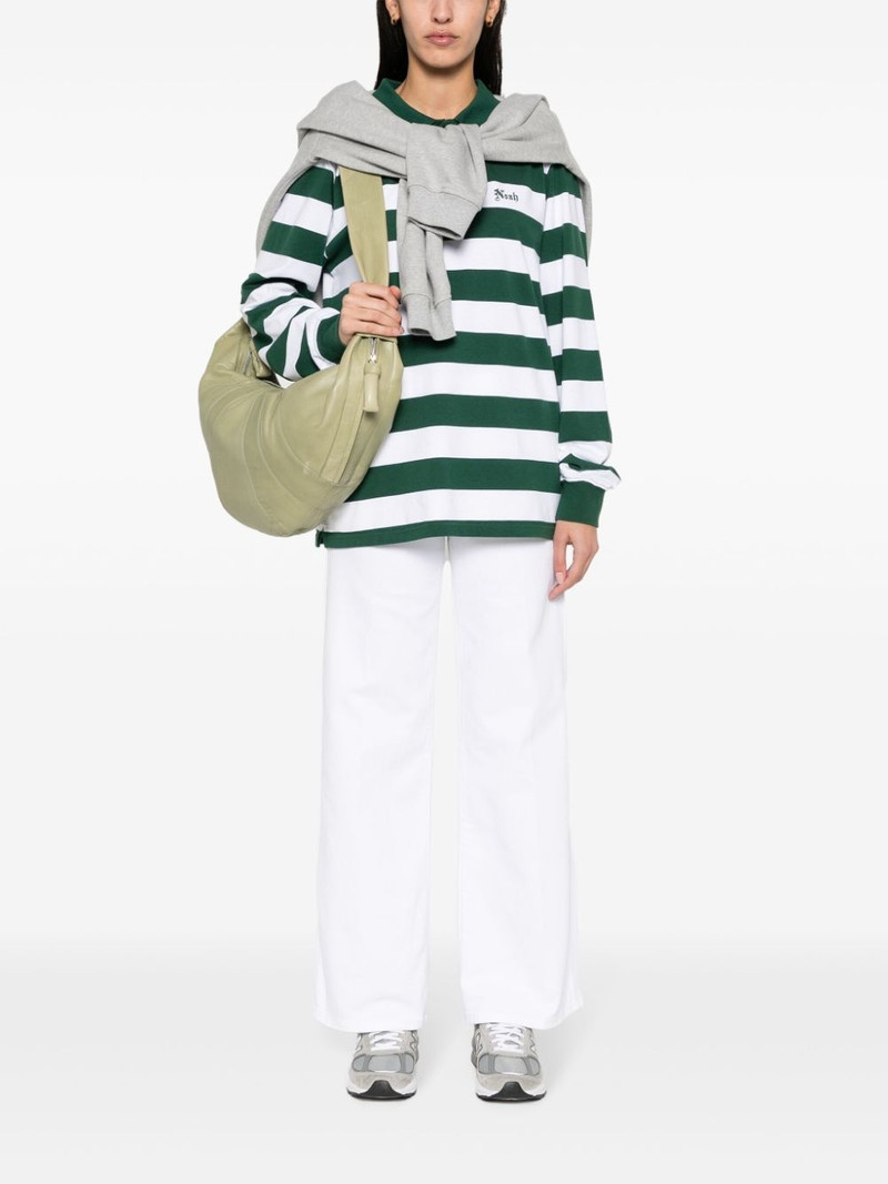 FRAME Le Slim Palazzo high-rise wide-leg jeans outlook