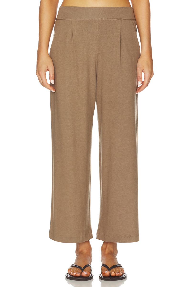 Lauren Crop Pleated Pocket Pant 1