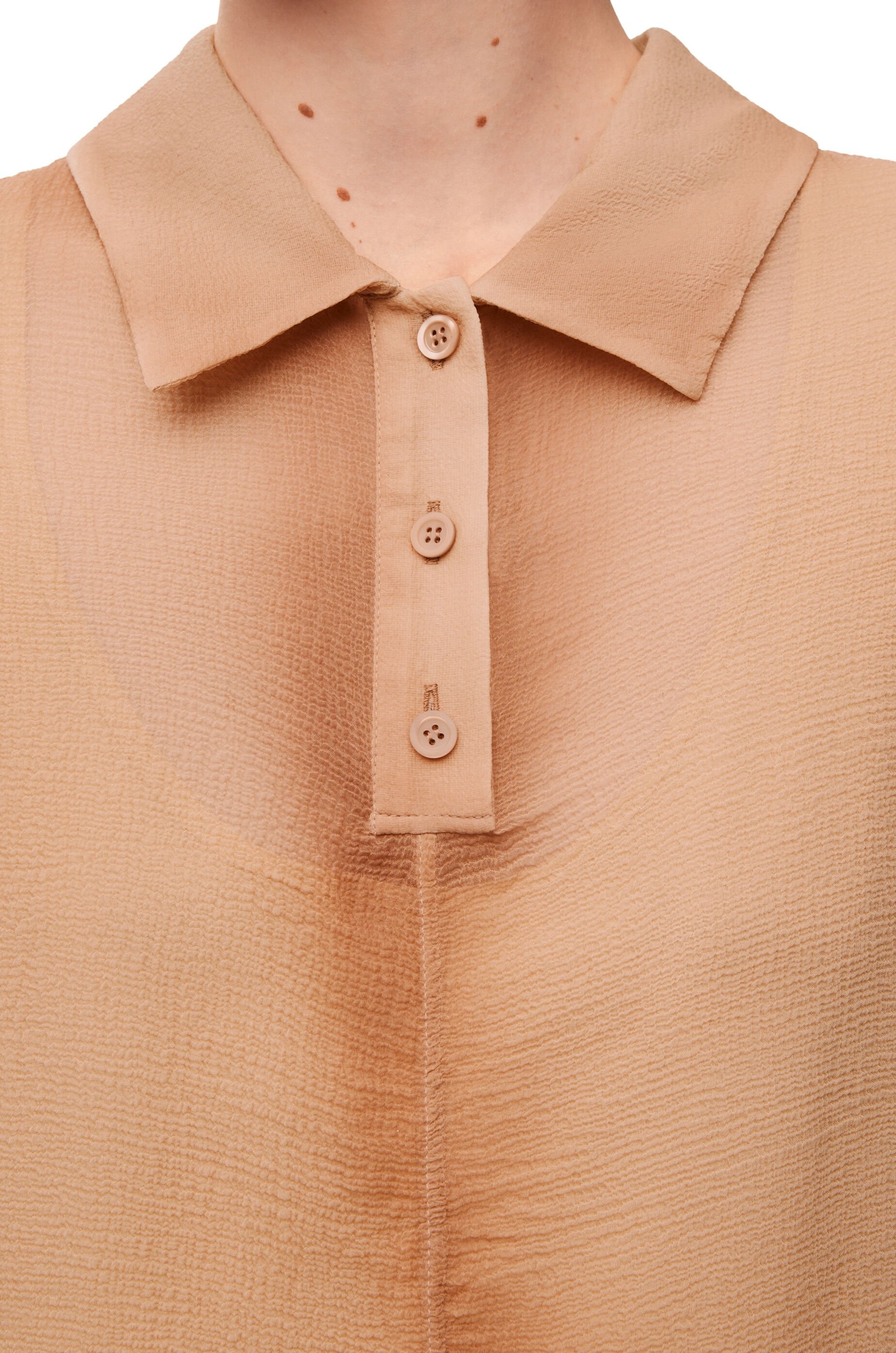 Polo dress in silk - 4