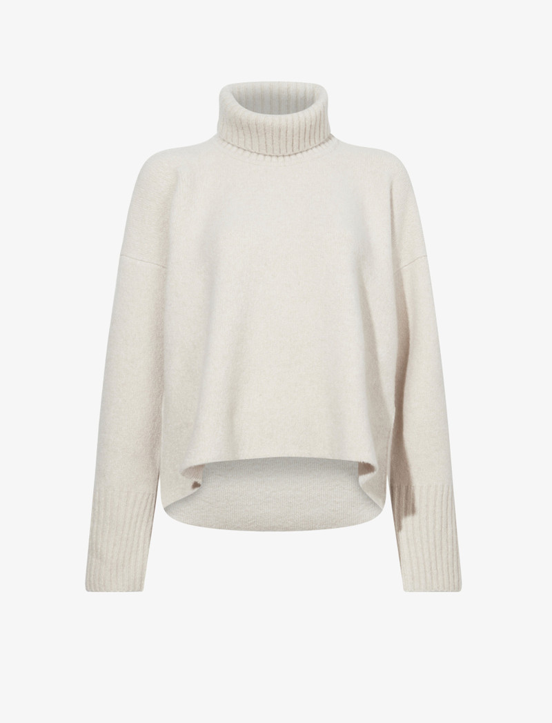 Sandra Turtleneck Sweater in Lofty Eco Cashmere - 1