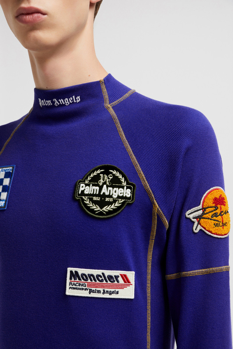 Moncler x Palm Angels Long Sleeve Cotton T-Shirt 6