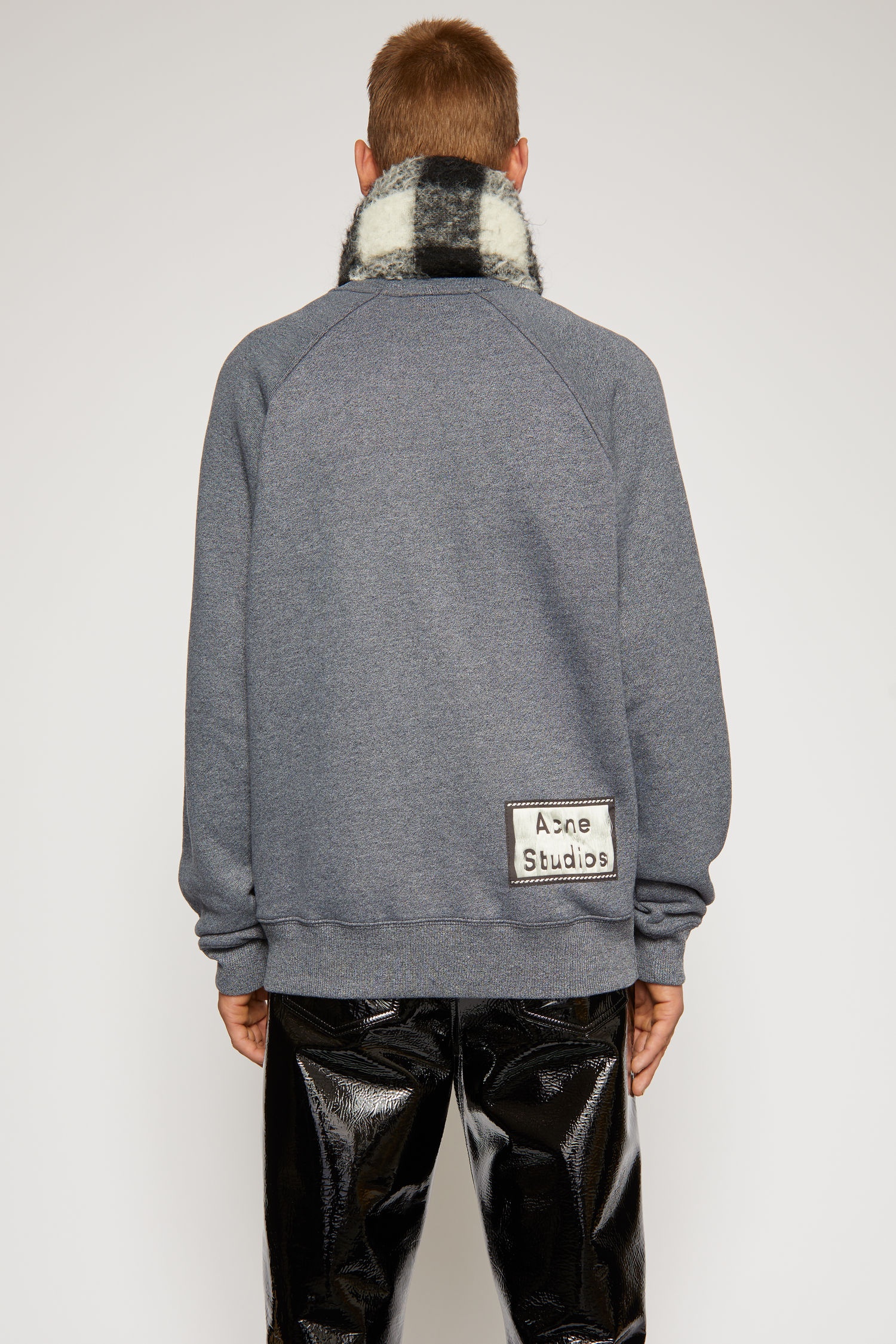 Reverse-label sweatshirt navy blue - 2