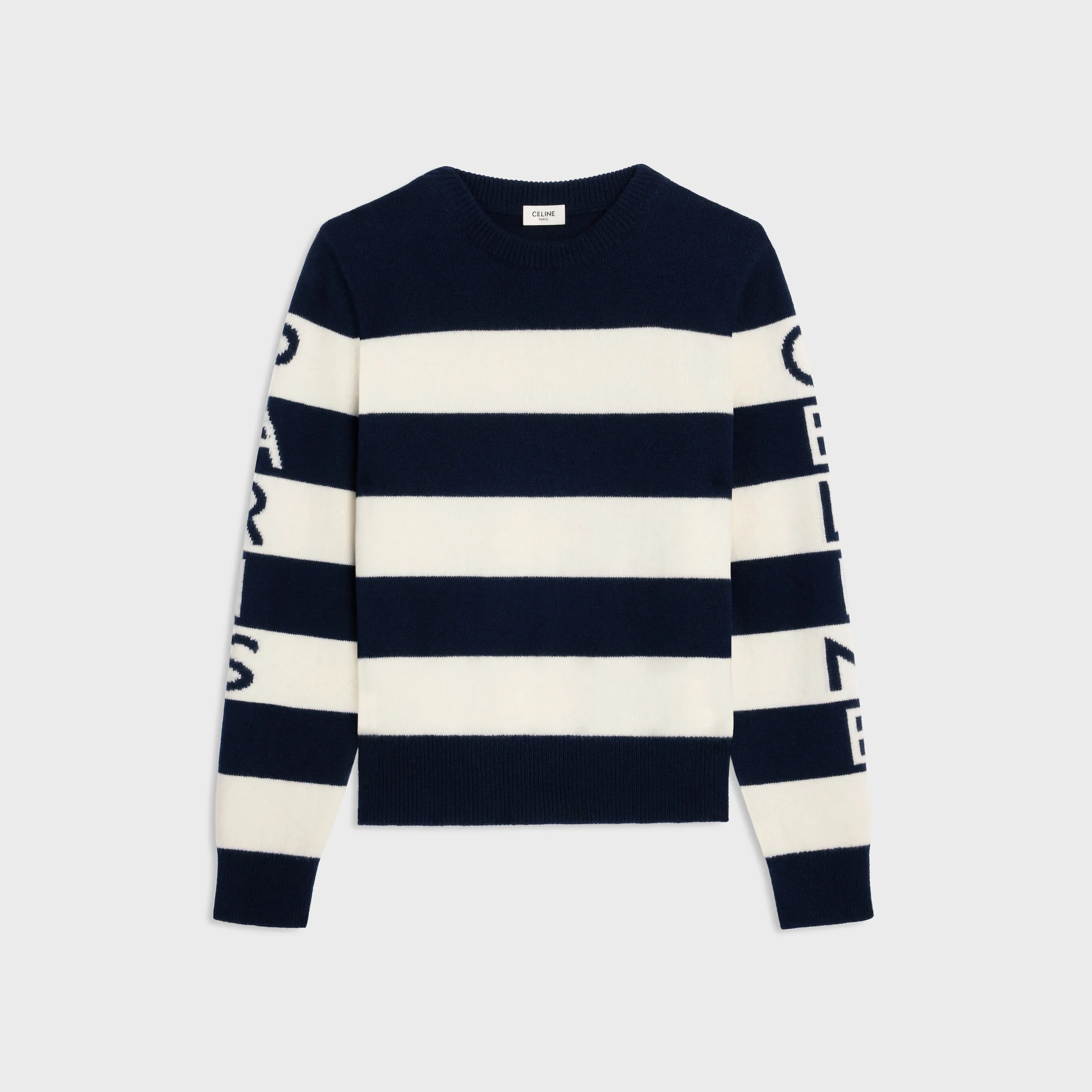 crewneck sweater IN wool cashmere - 1