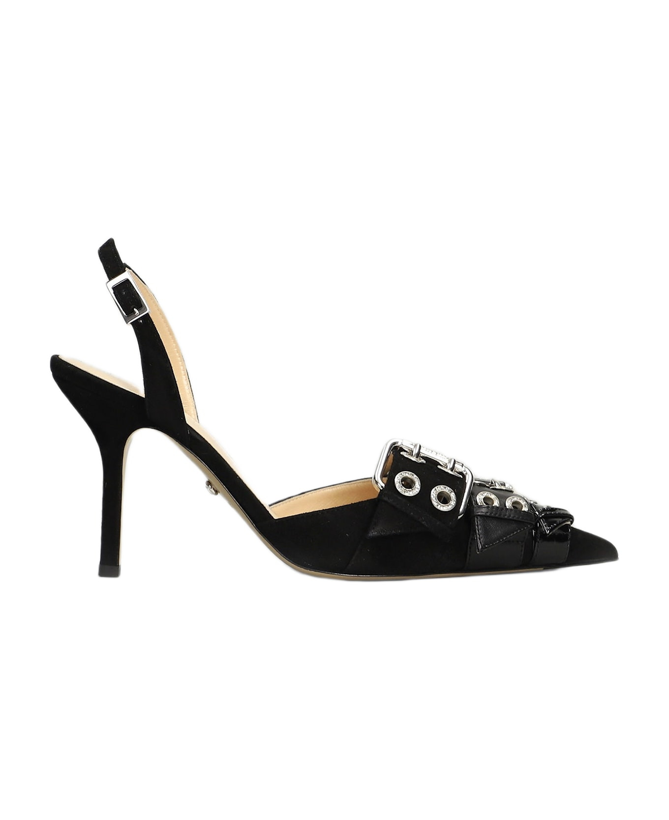 Pumps In Black Leather - 1