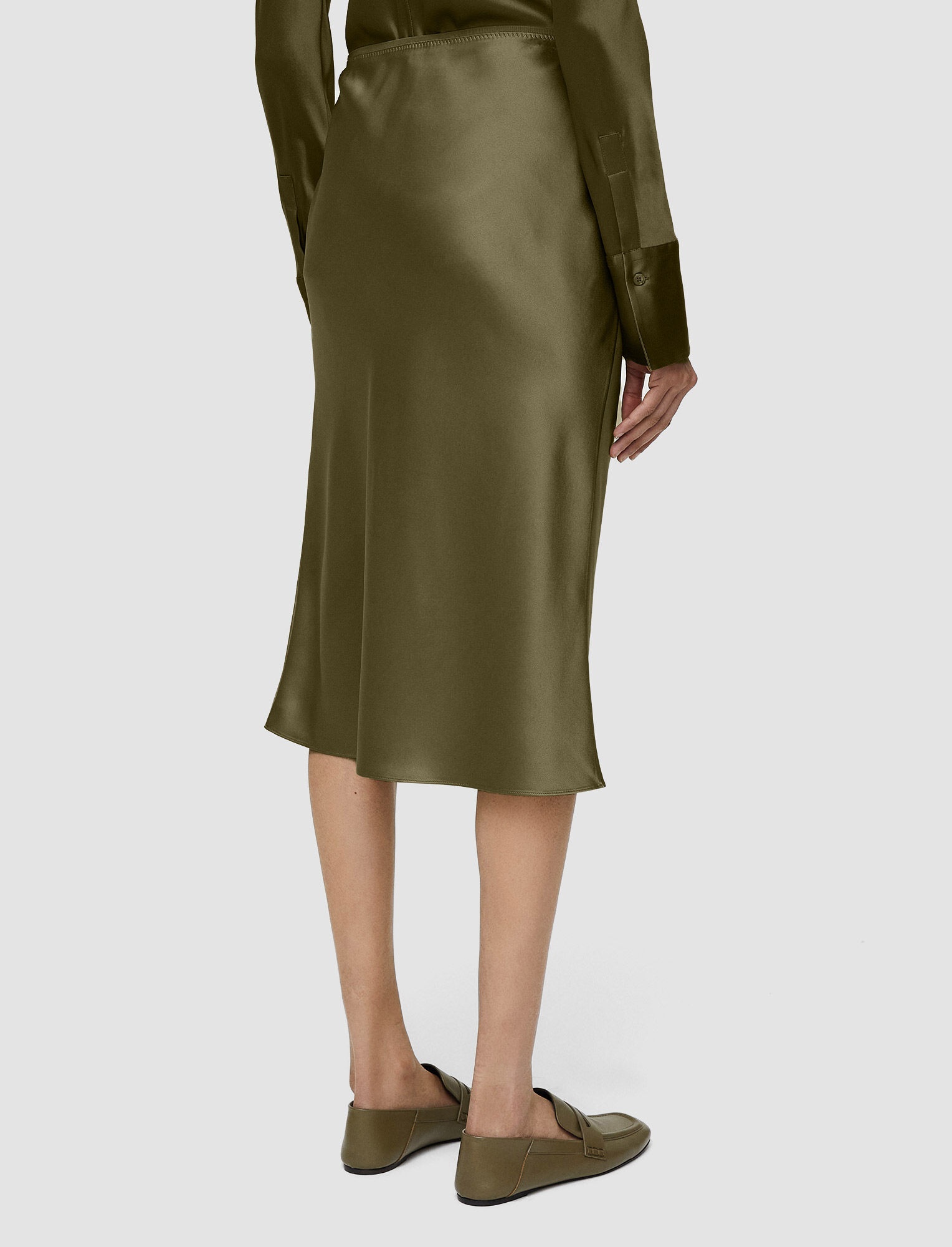 Silk Satin Isaak Skirt - 3