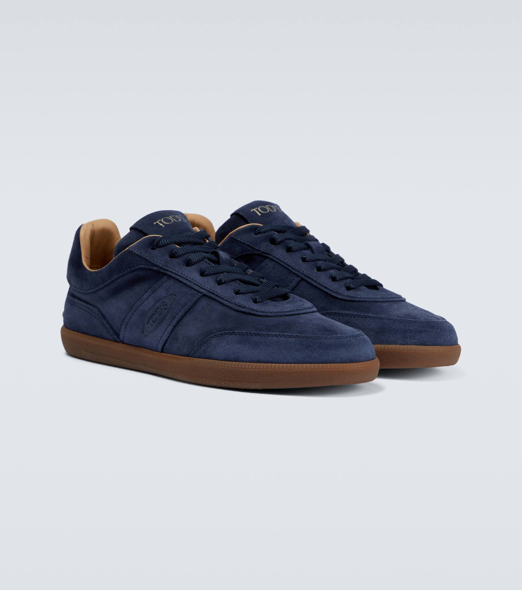Tabs suede low-top sneakers - 5