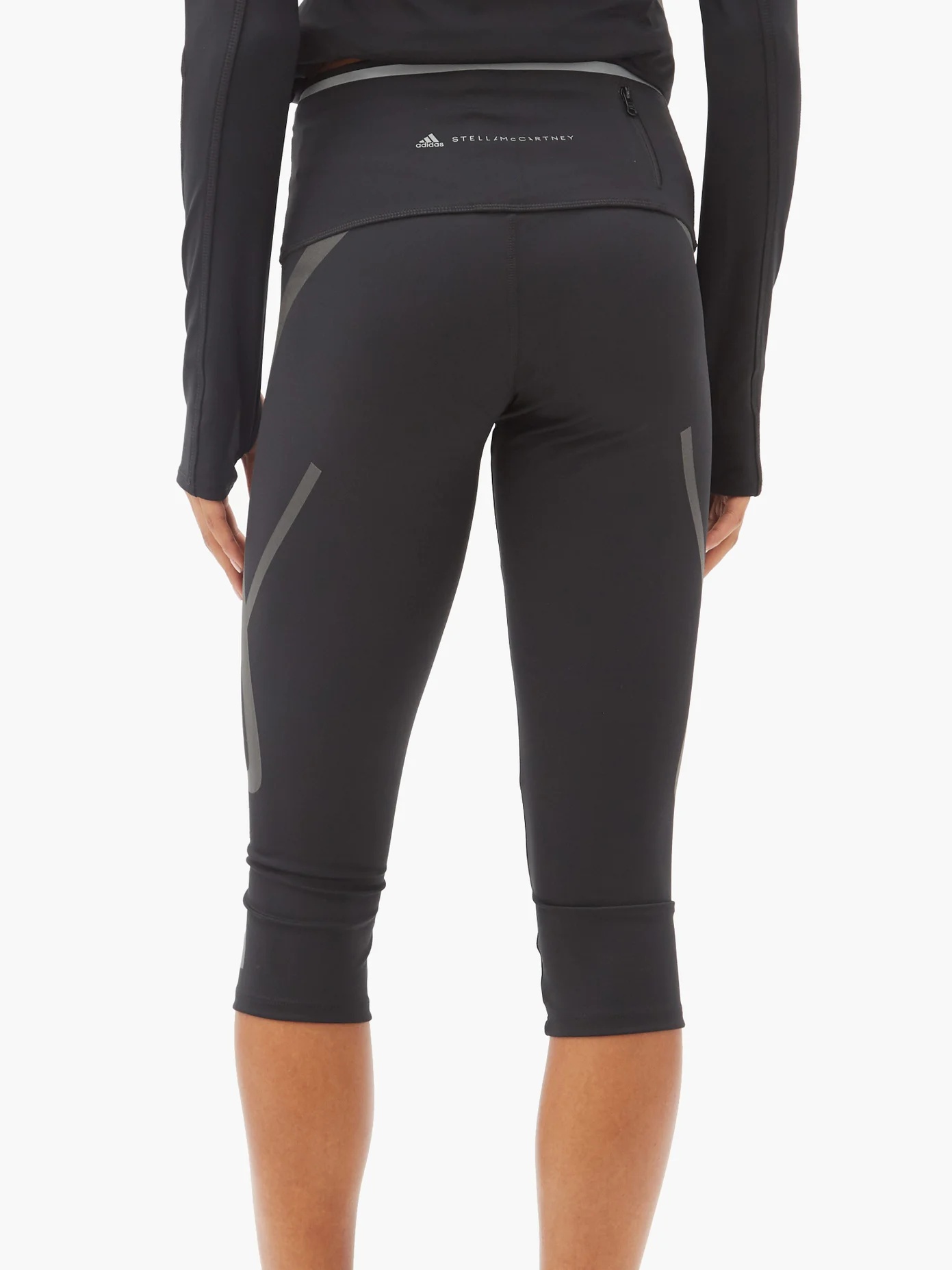 TruePace jersey cropped leggings - 5