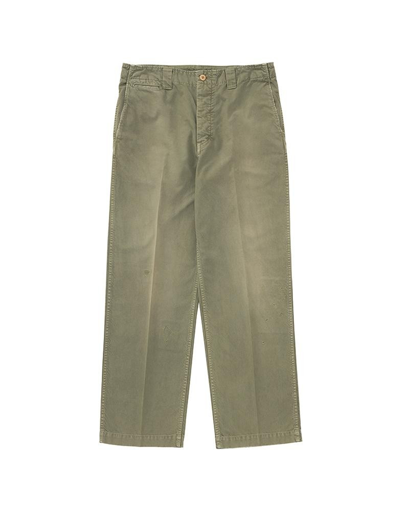 visvim WIDE CHINO PANTS CRASH LT.GREEN - 0124205008009 | REVERSIBLE