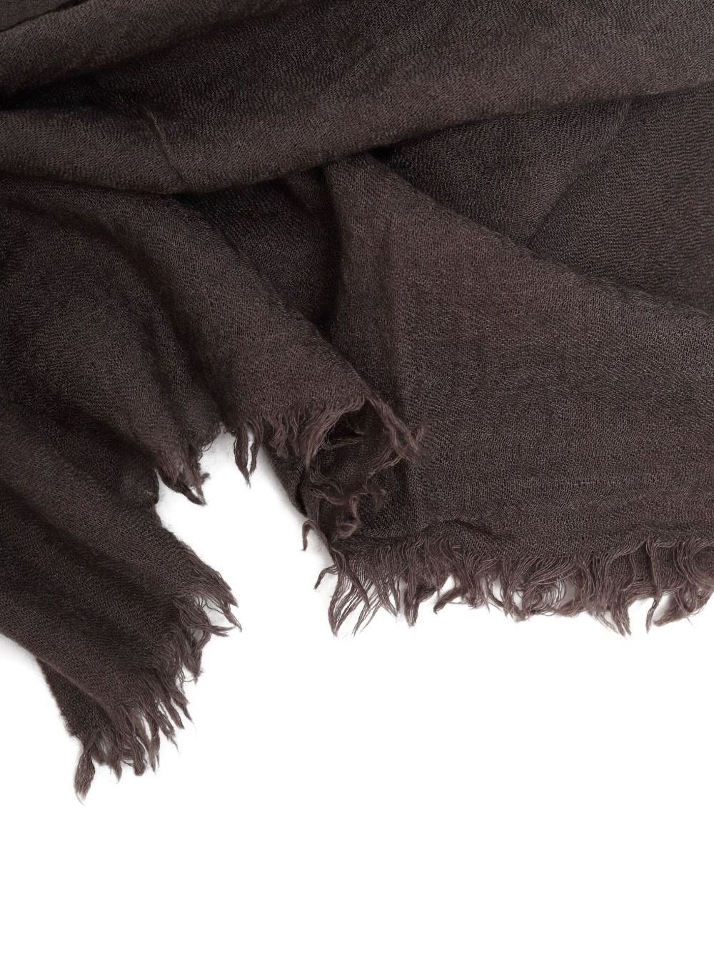 frayed-edge scarf - 2