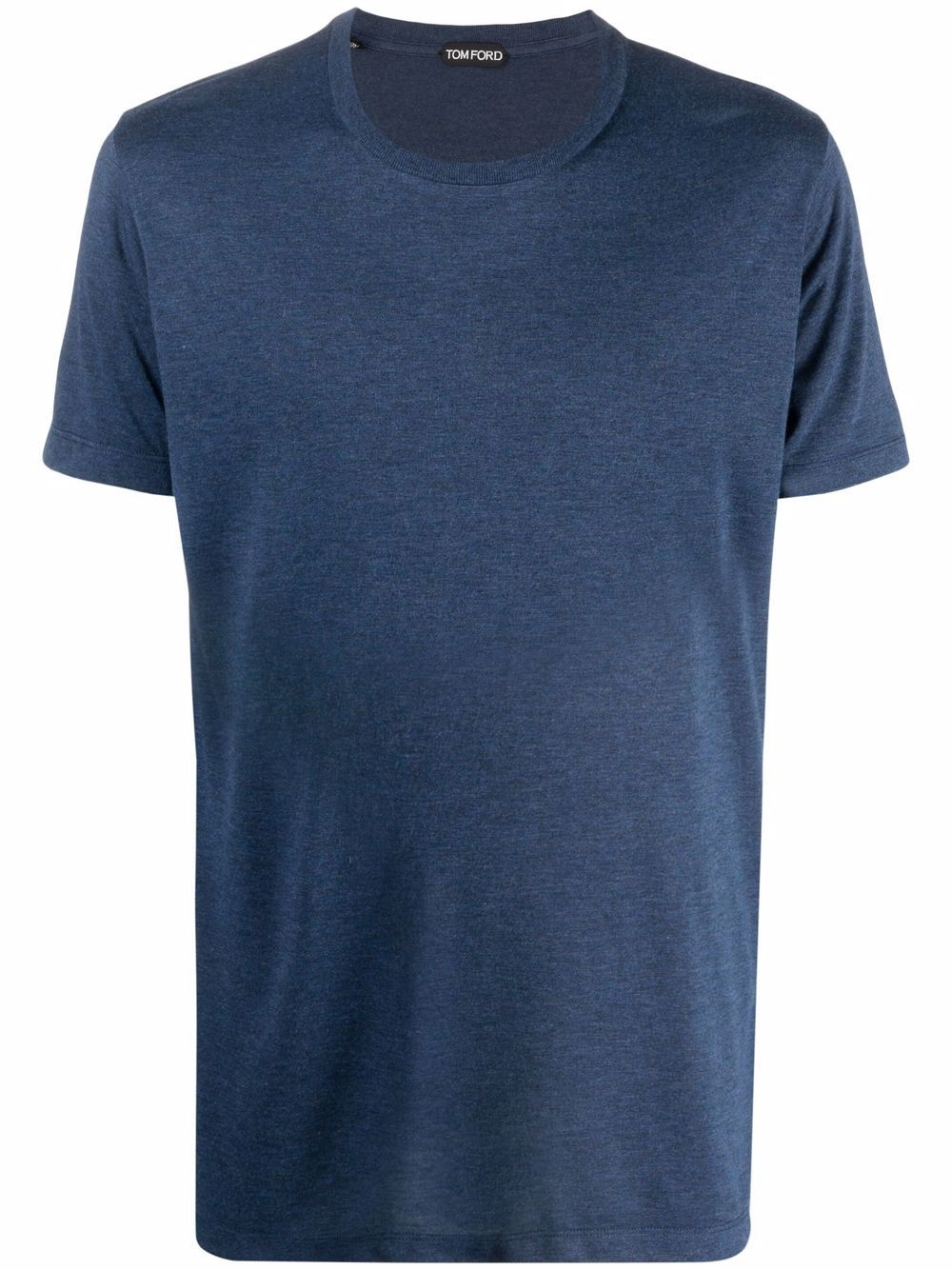 round neck cotton T-shirt - 1