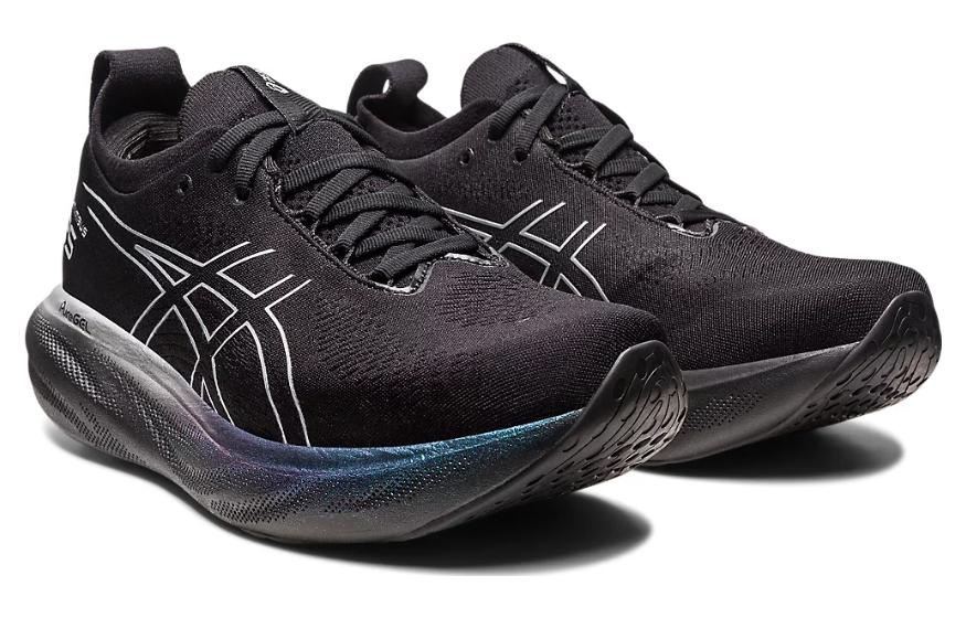 (WMNS)ASICS Gel-Nimbus 25 Platinum 'Black Pure Platinum' 1012B435-001 - 3