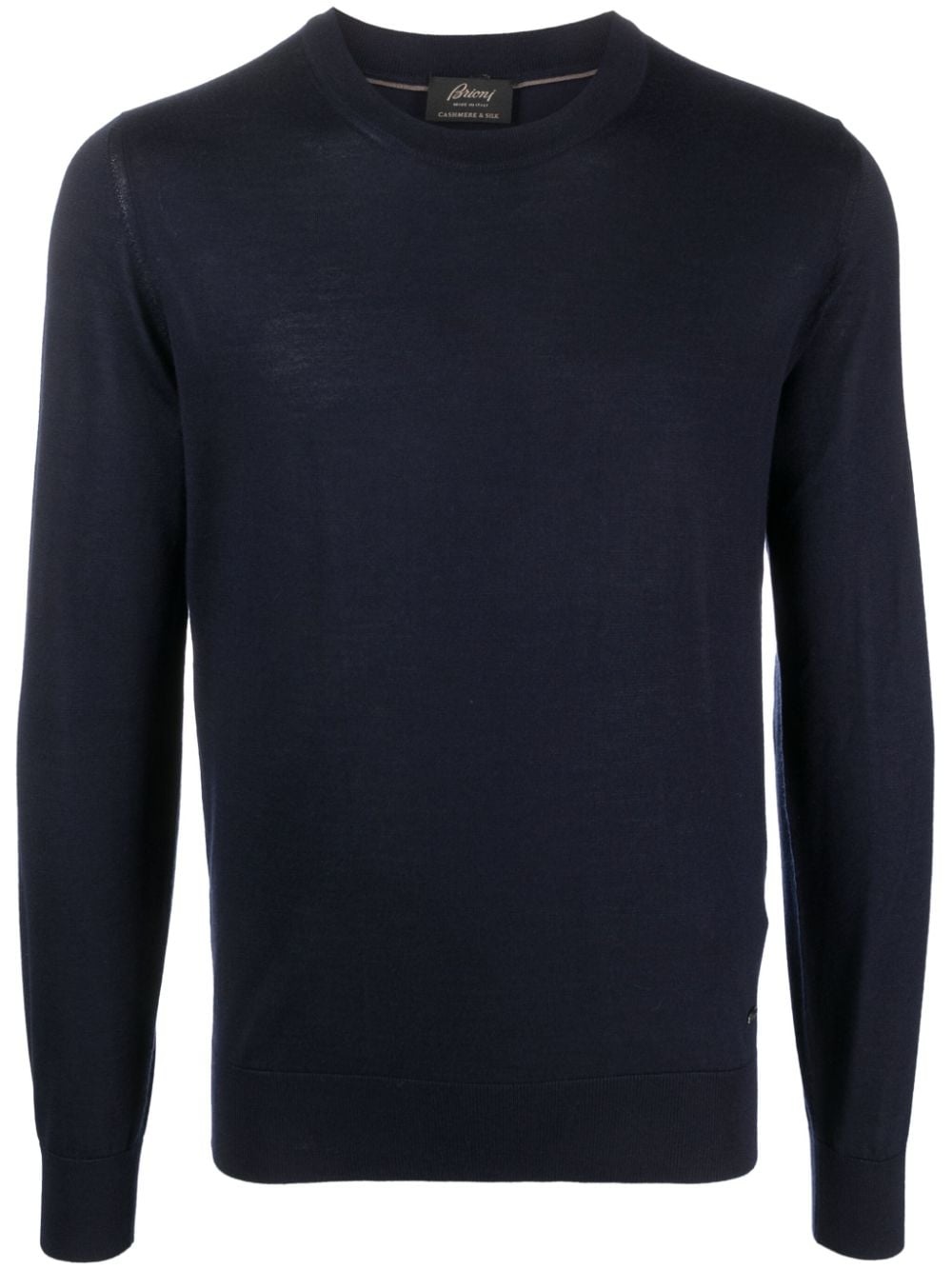 fine-knit cashmere-blend jumper - 1