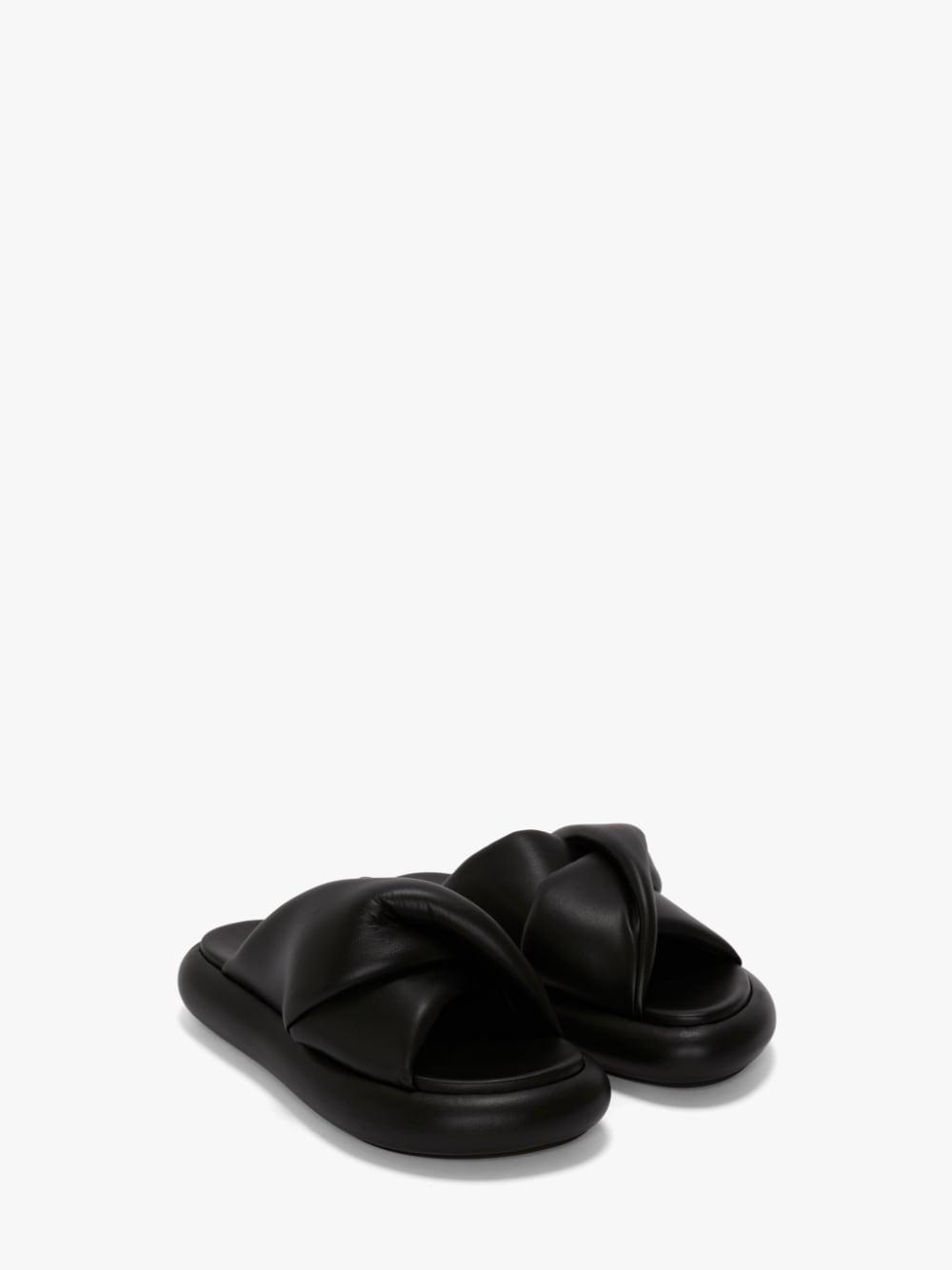 BUMPER-TUBE TWIST PLATFORM SANDALS - 3