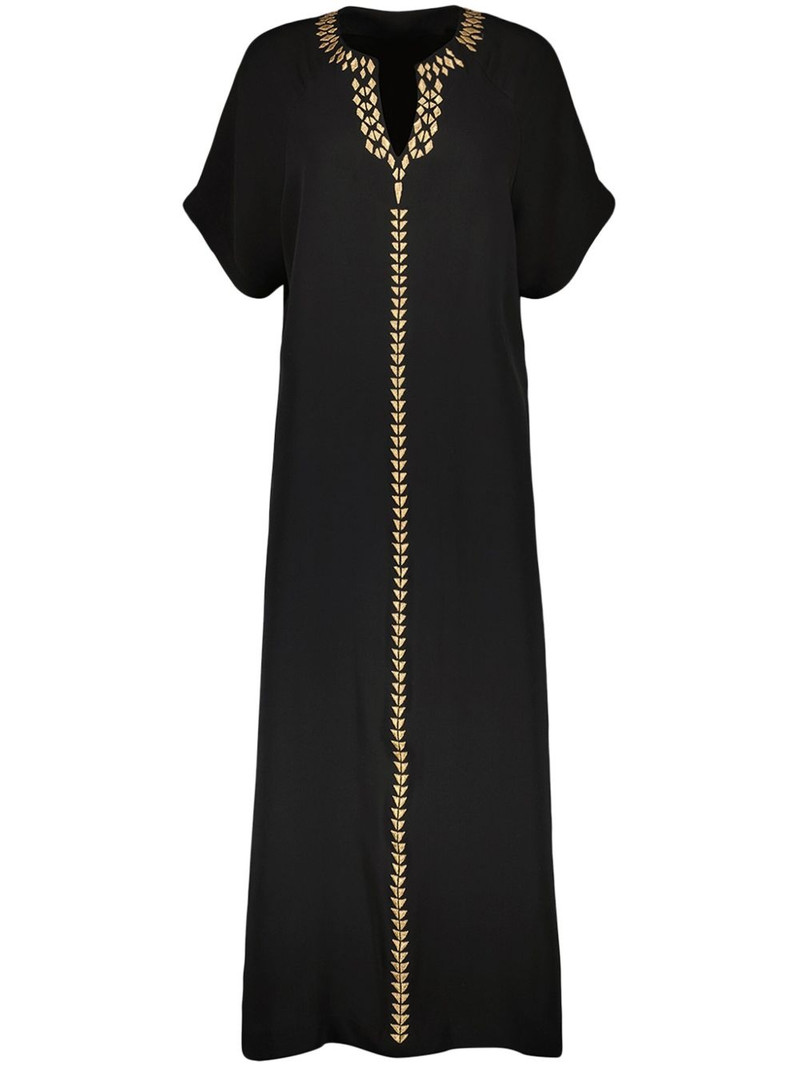 embroidered silk dress 1