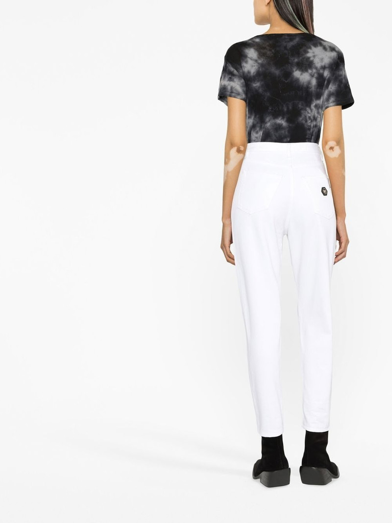 high-waisted 엄마-fit 청바지 4