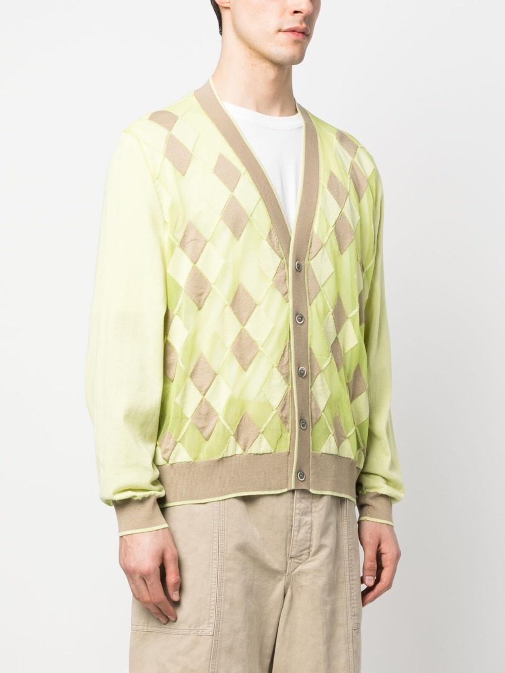 Toledo argyle cardigan - 3