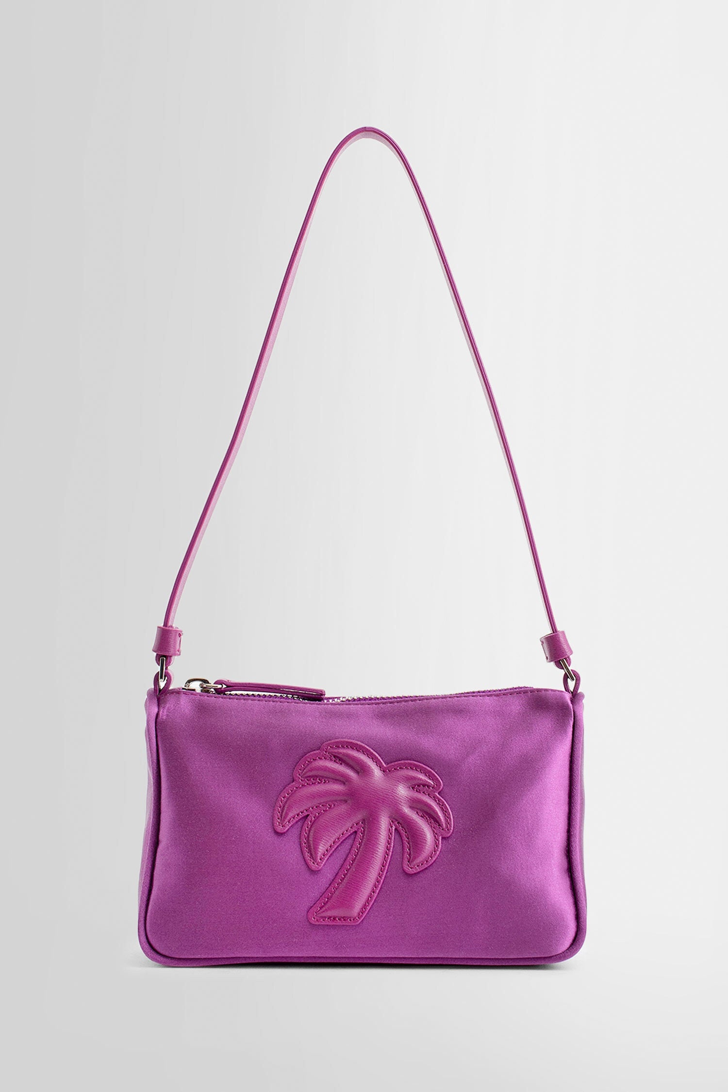 PALM ANGELS WOMAN PURPLE SHOULDER BAGS - 1