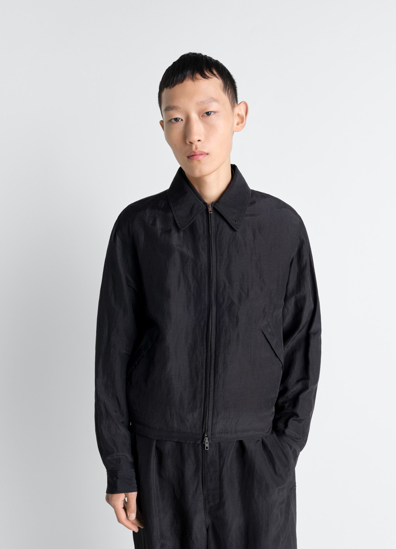 Lemaire SHORT BLOUSON IN LINEN VISCOSE outlook