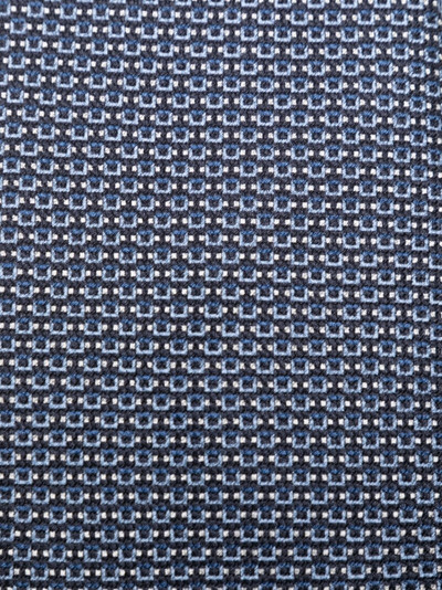 Brioni geometric-pattern silk tie outlook