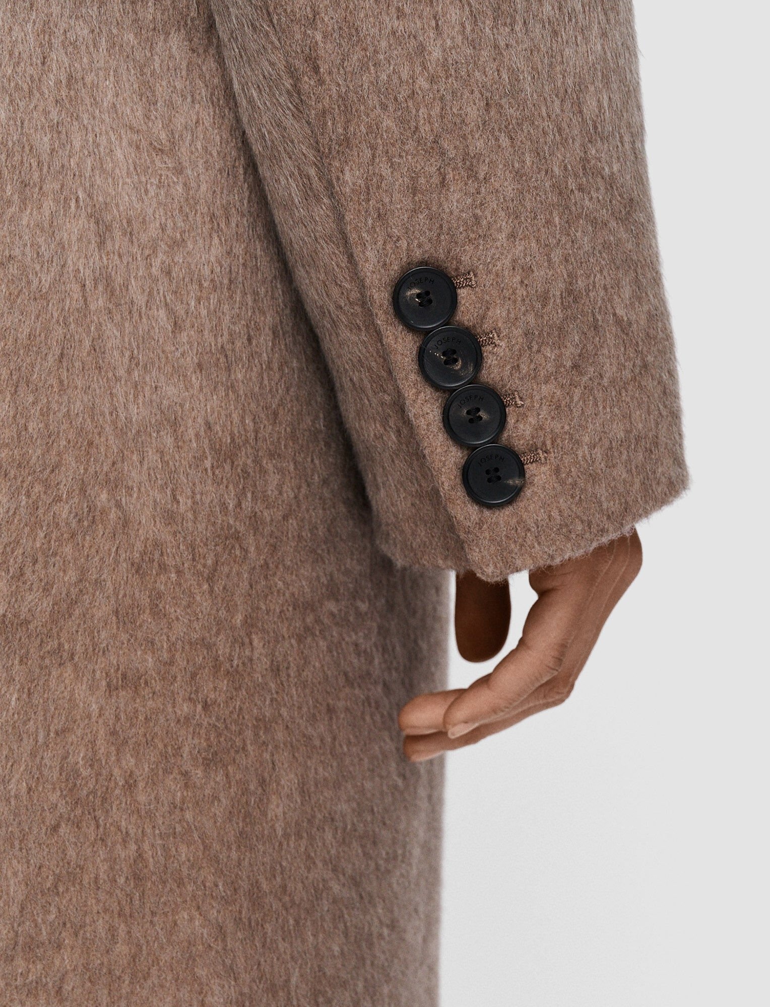 Yak Wool Lilas Coat - 6