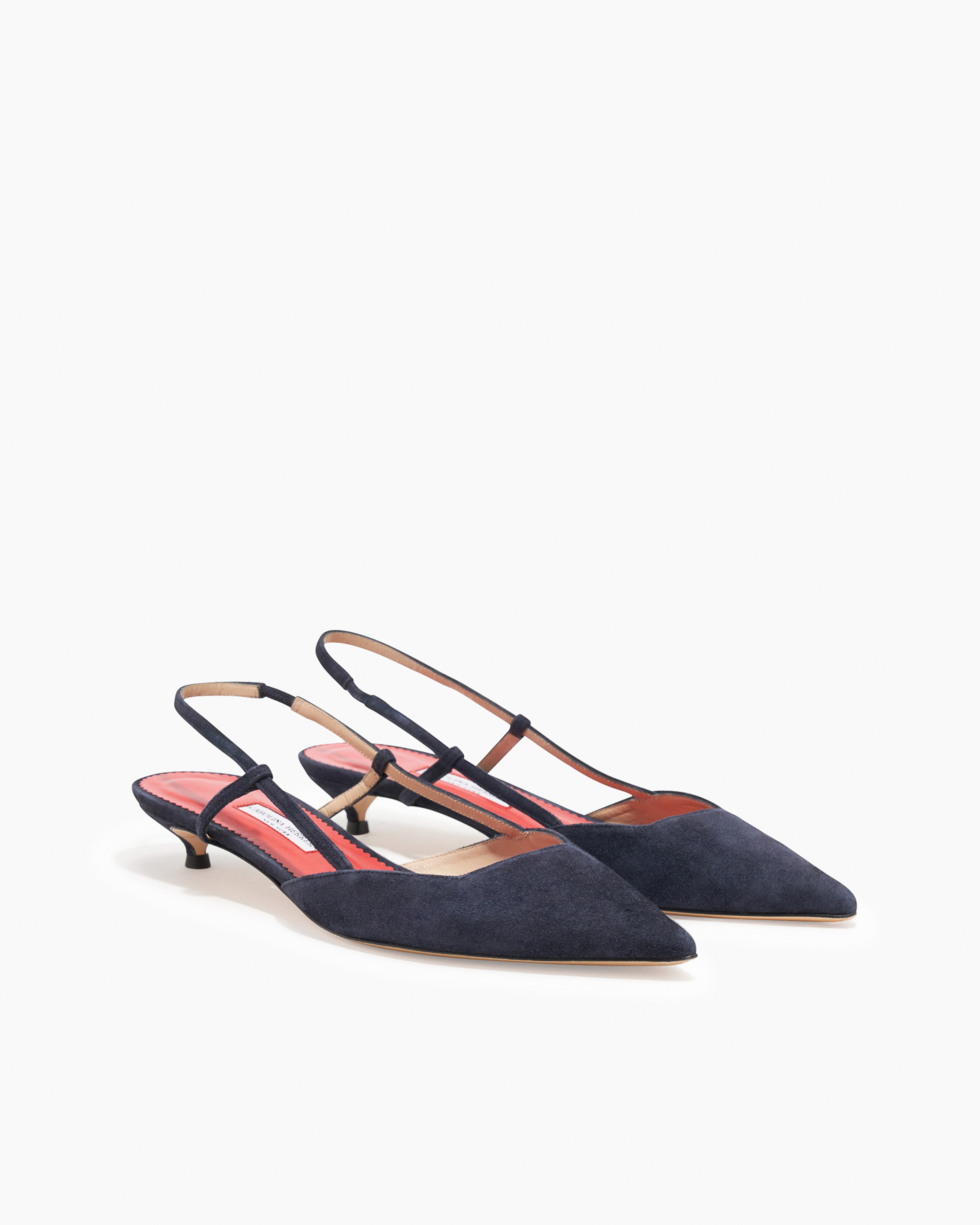 Slingback Kitten Heels - 2
