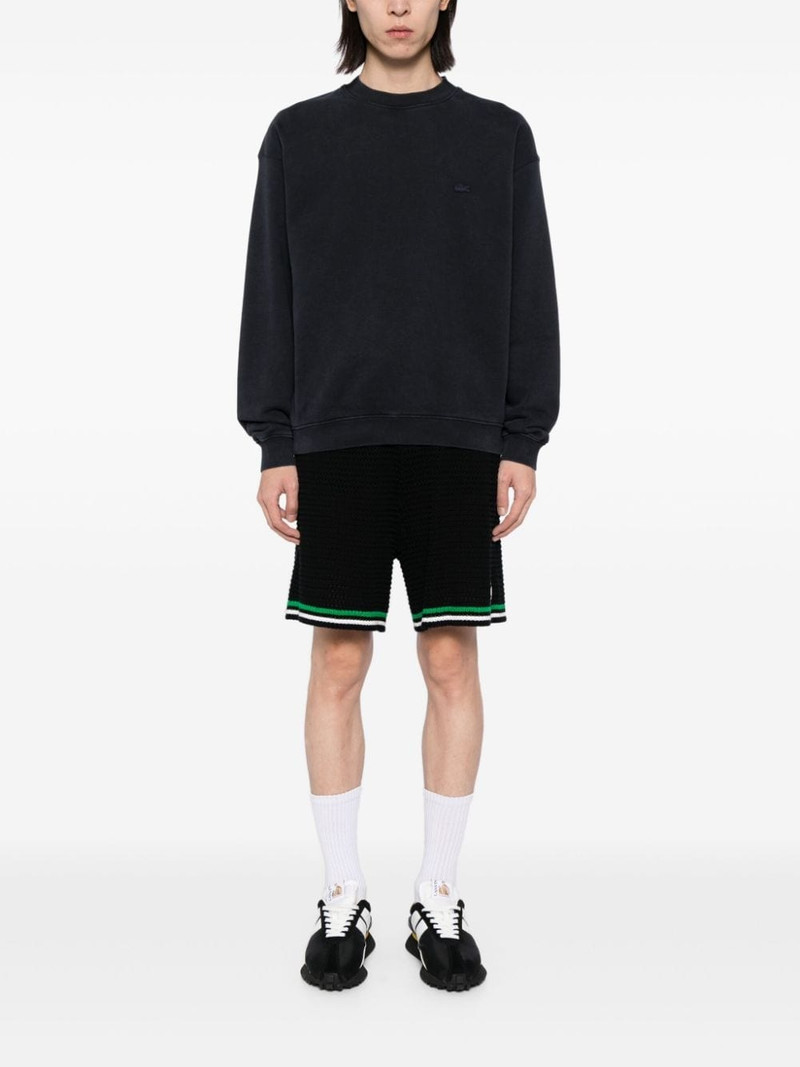 LACOSTE logo-patched sweatshirt outlook