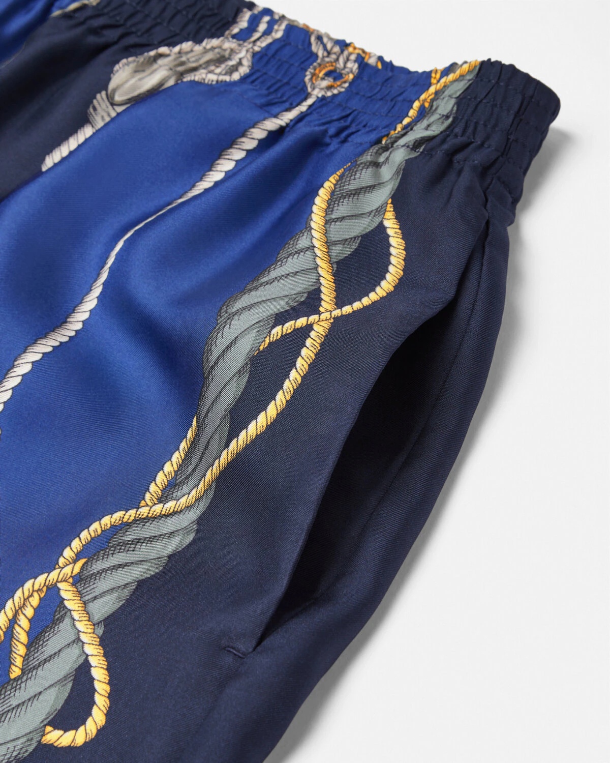 Versace Nautical Silk Shorts - 4