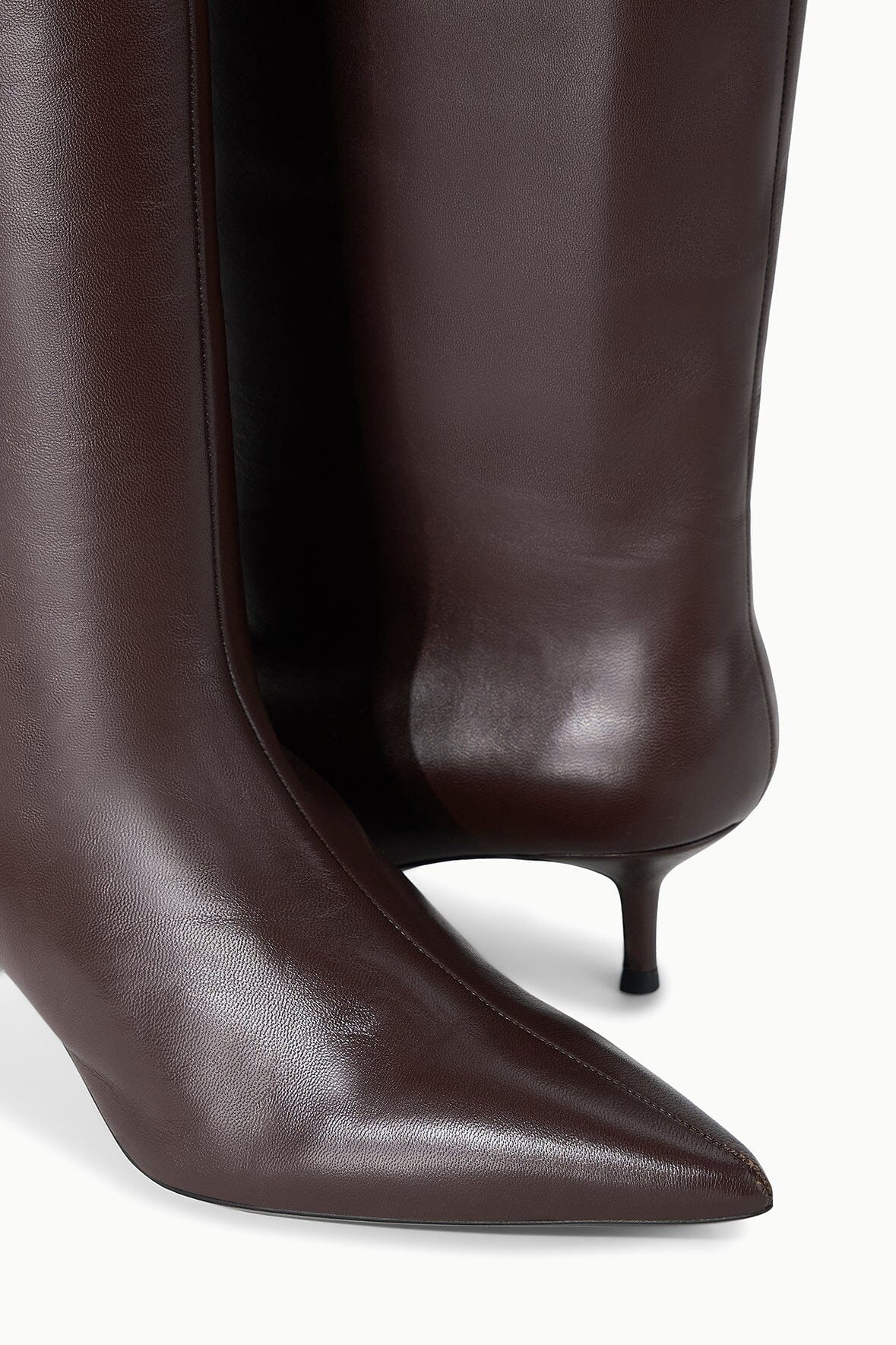 STAUD SEBASTIAN KITTEN HEEL BOOT ESPRESSO - 7