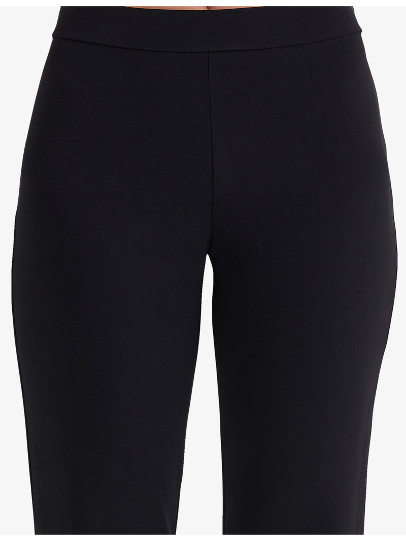 Chiara Straight-Leg High-Rise Stretch-Crepe Trousers 5