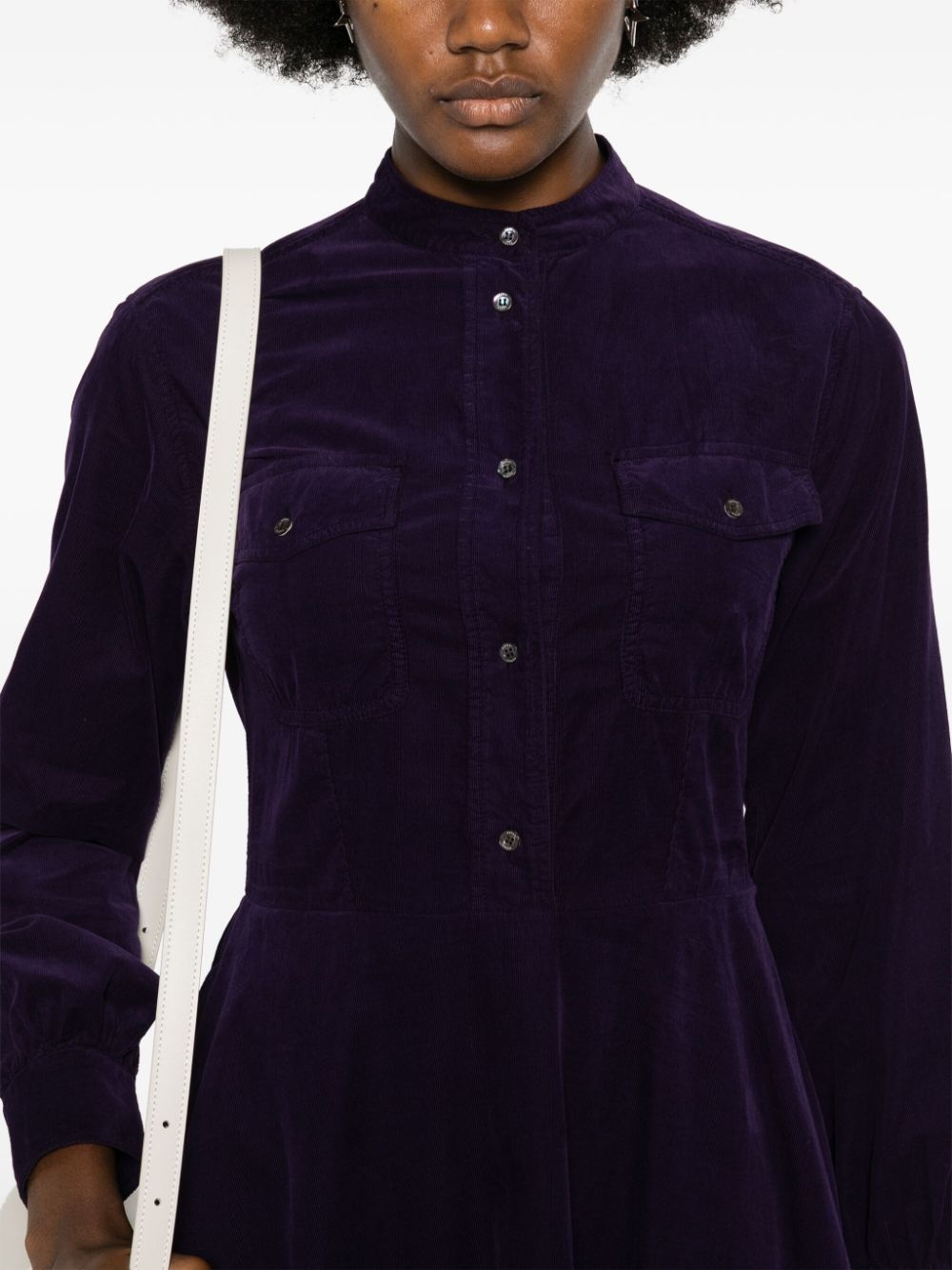 corduroy cotton dress - 5