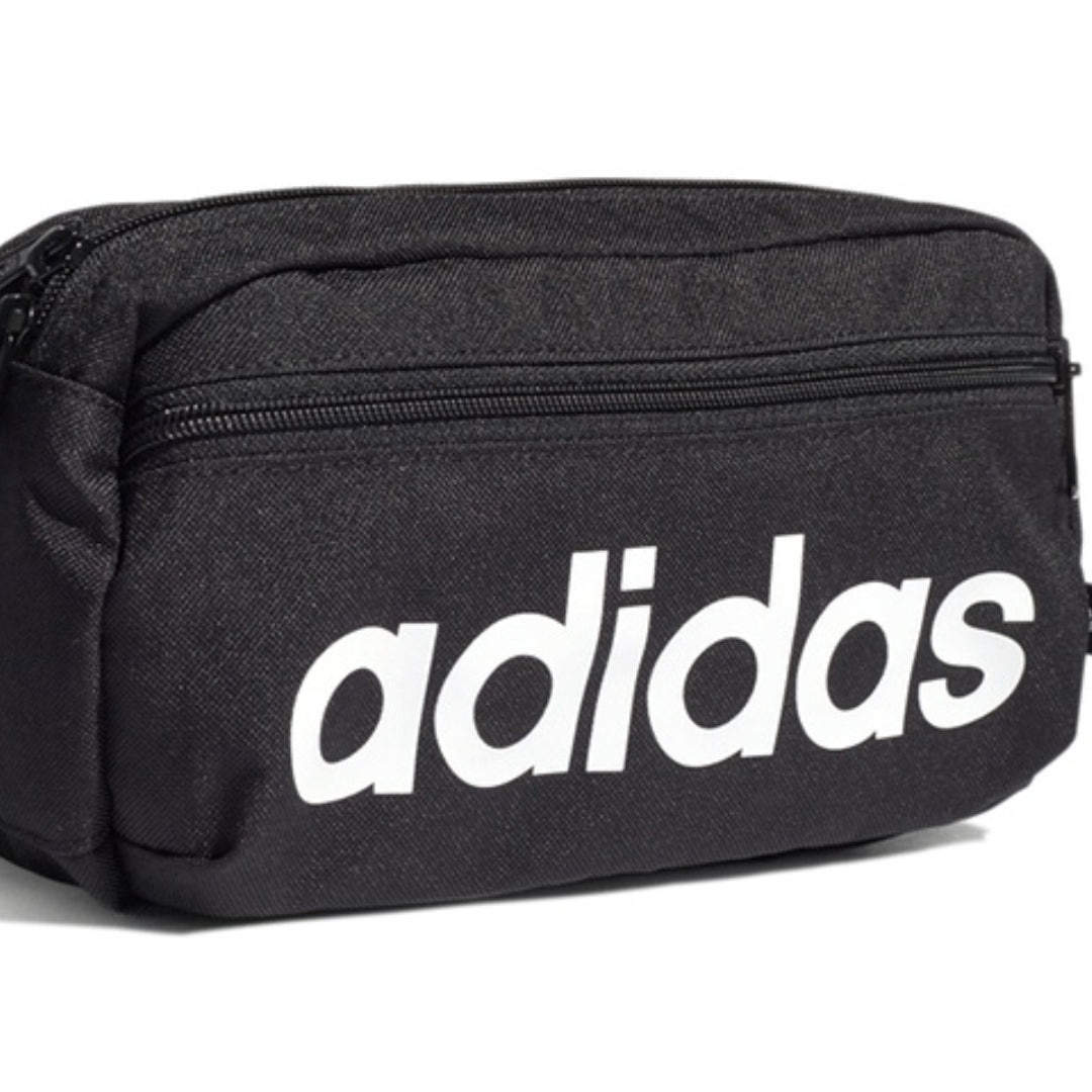 adidas Essentials Logo Bum Bag 'Black White' GN1937 - 2