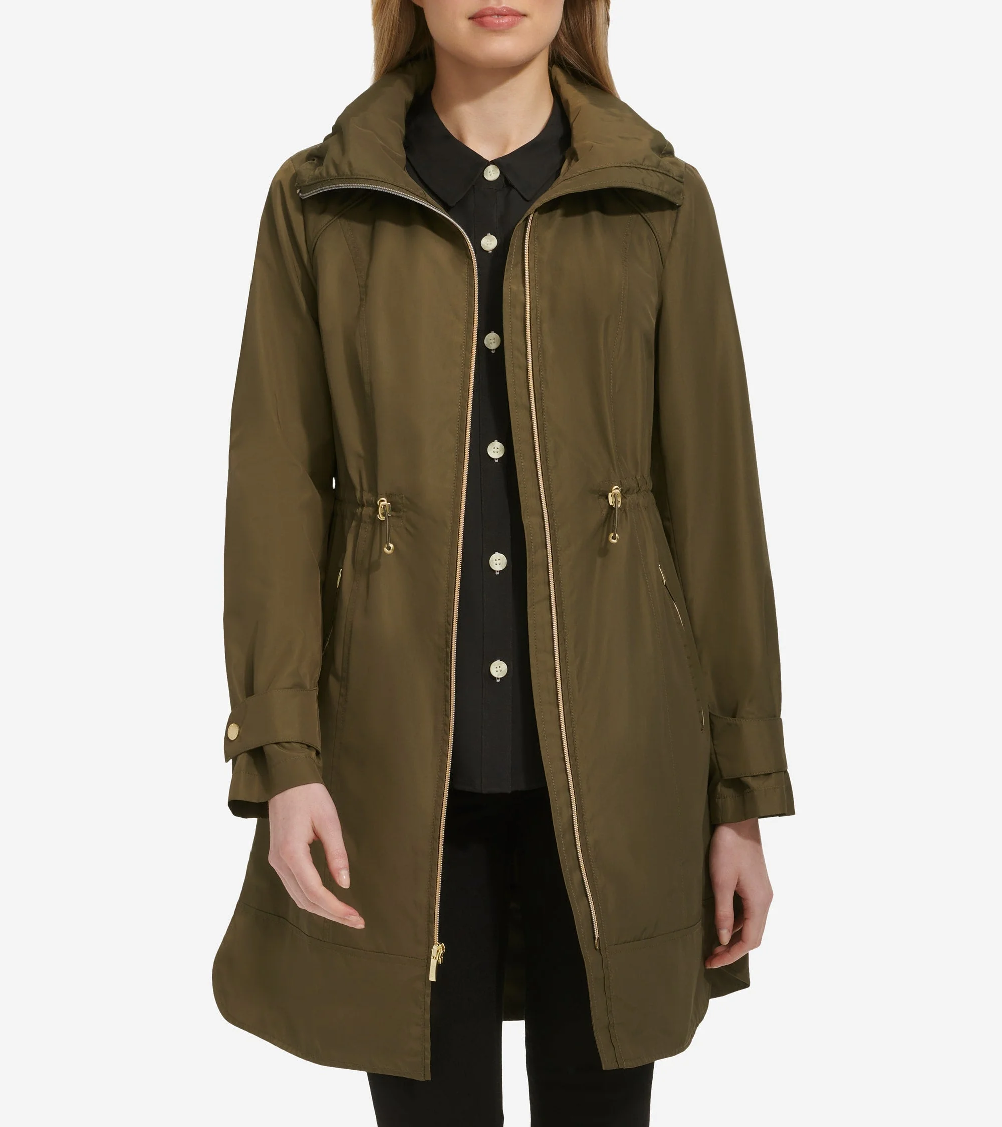 Women's Packable Rain Jacket - 1