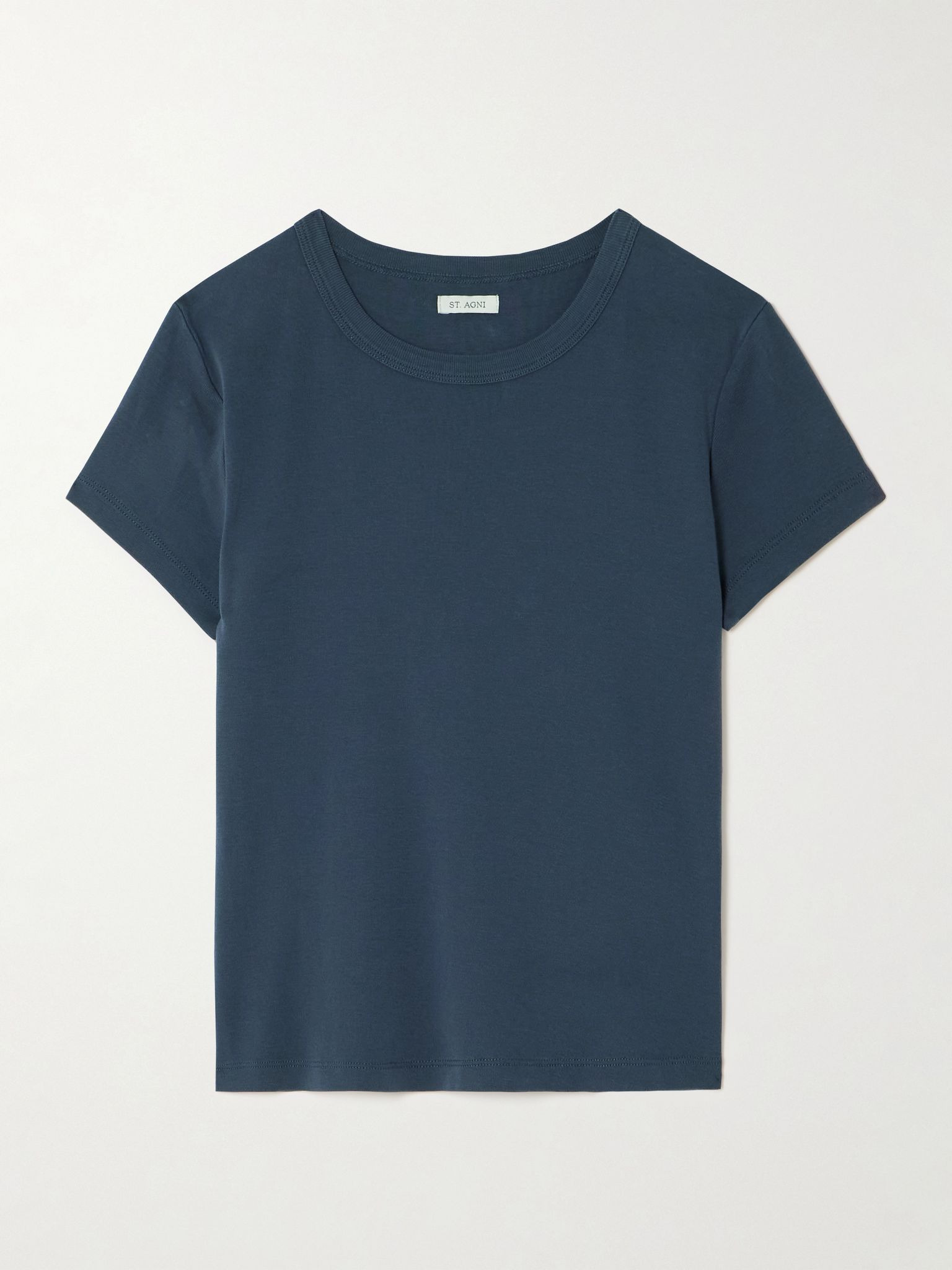 Baby organic cotton-jersey T-shirt Navy - 1