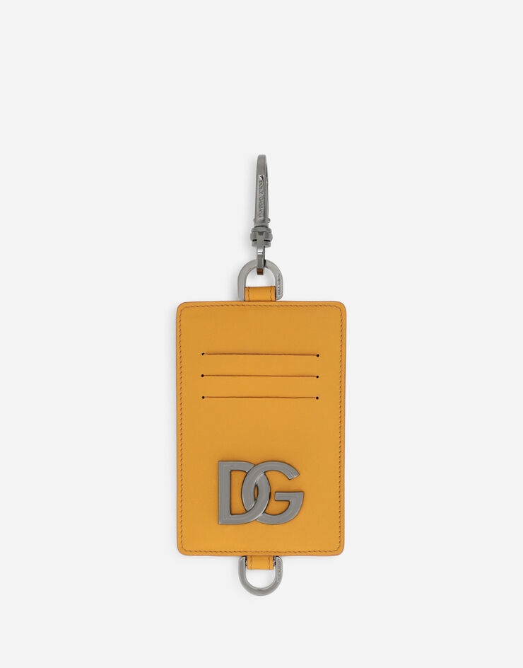 Calfskin coin pocket with DG logo - 1