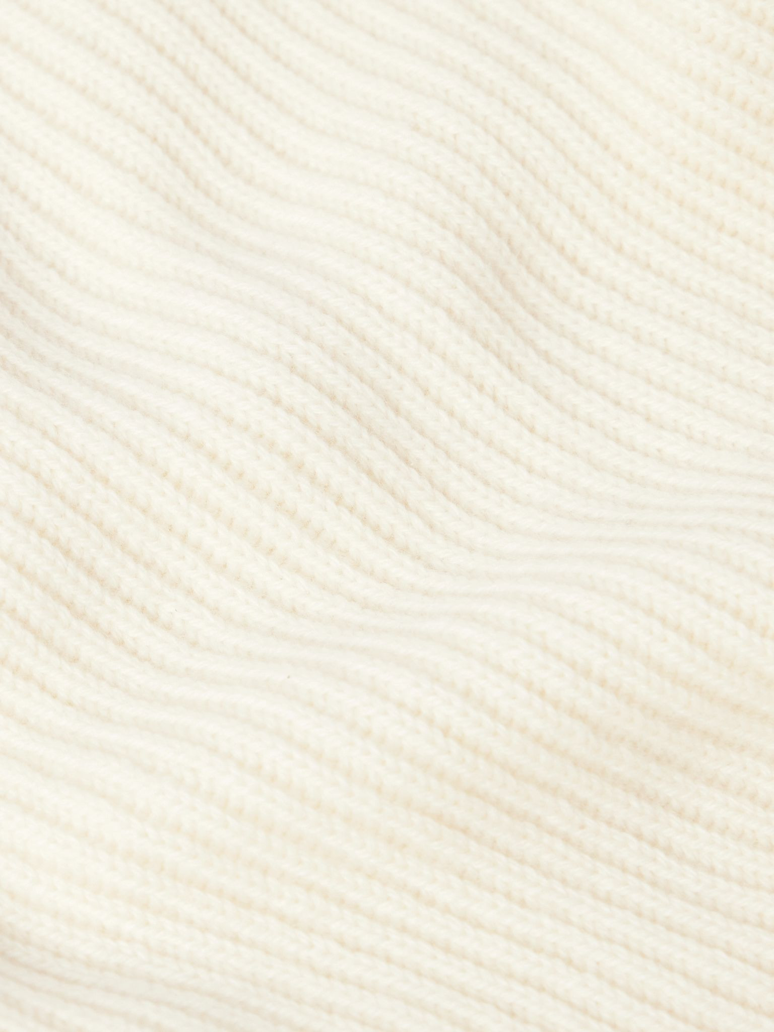 Fobello Ribbed Cashmere Sweater Off-white - 5