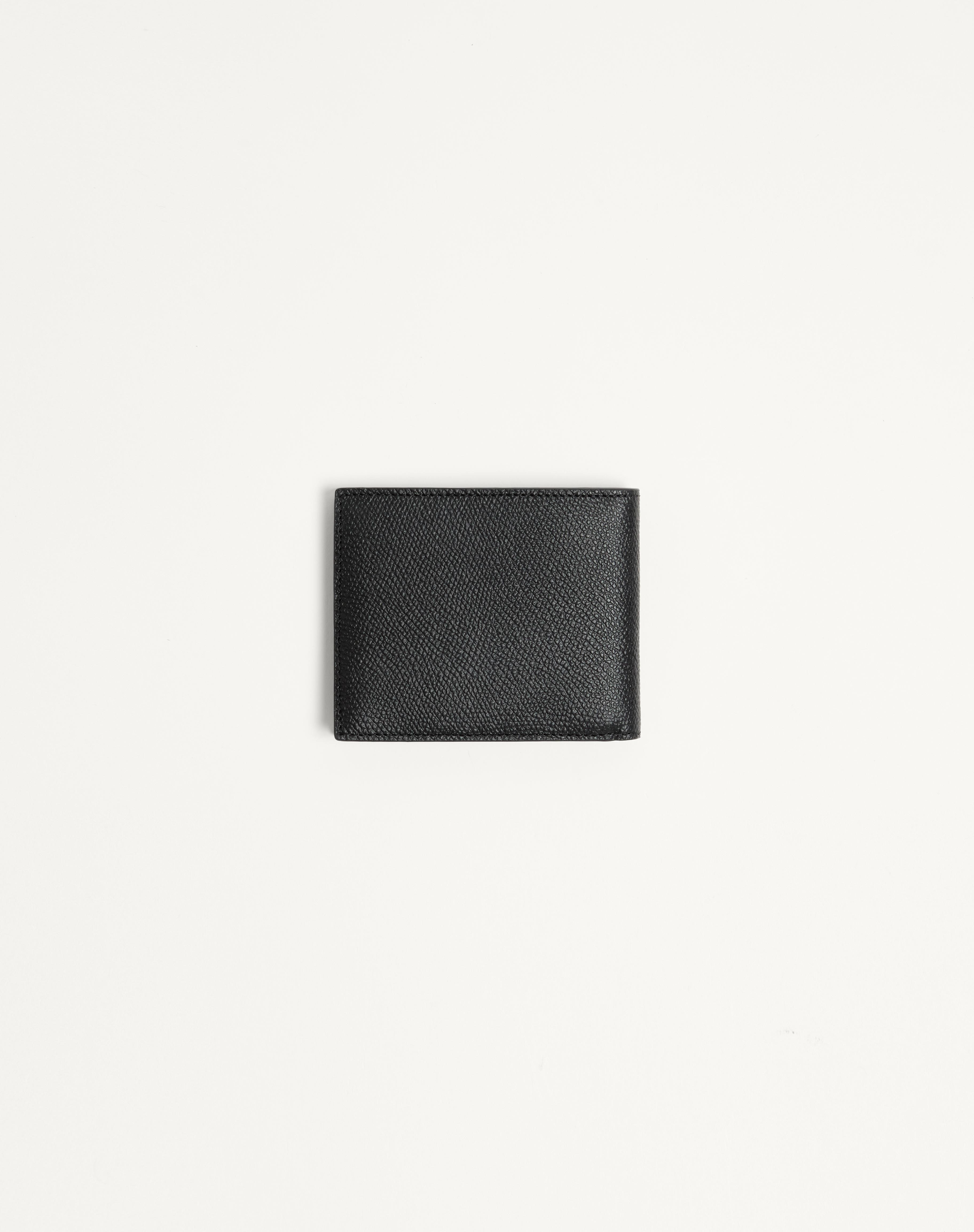 VALENTINO GARAVANI VLOGO SIGNATURE GRAINY CALFSKIN WALLET - 3