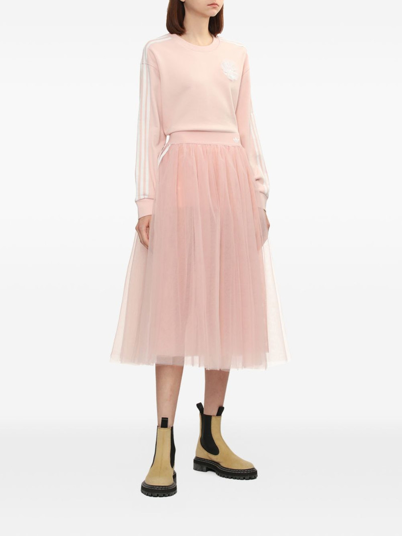 adidas appliqué 3-Stripes sweatshirt outlook