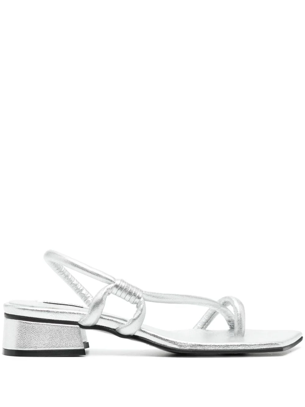 Noodle 40mm leather sandals - 1
