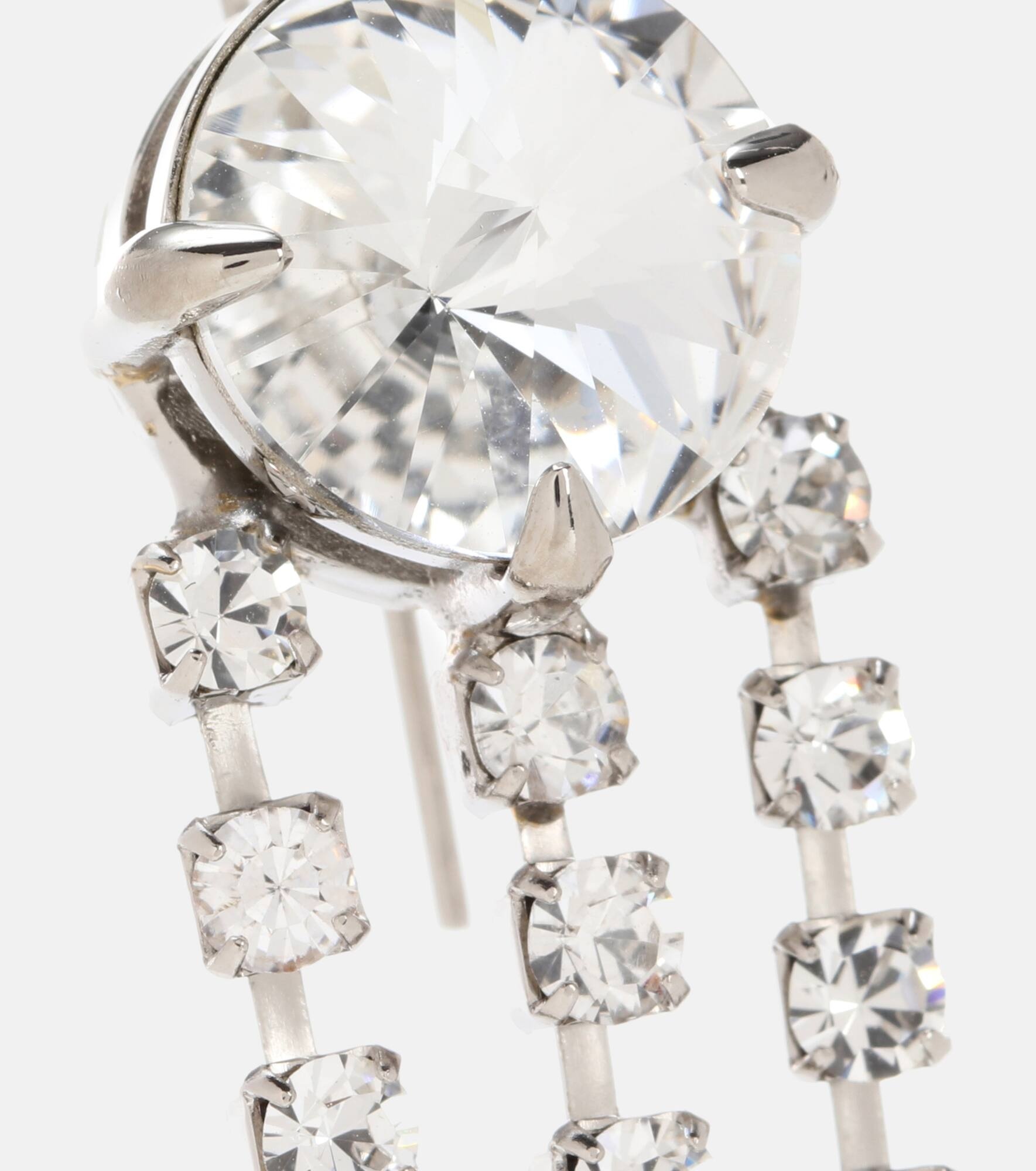 Crystal-embellished earrings - 4