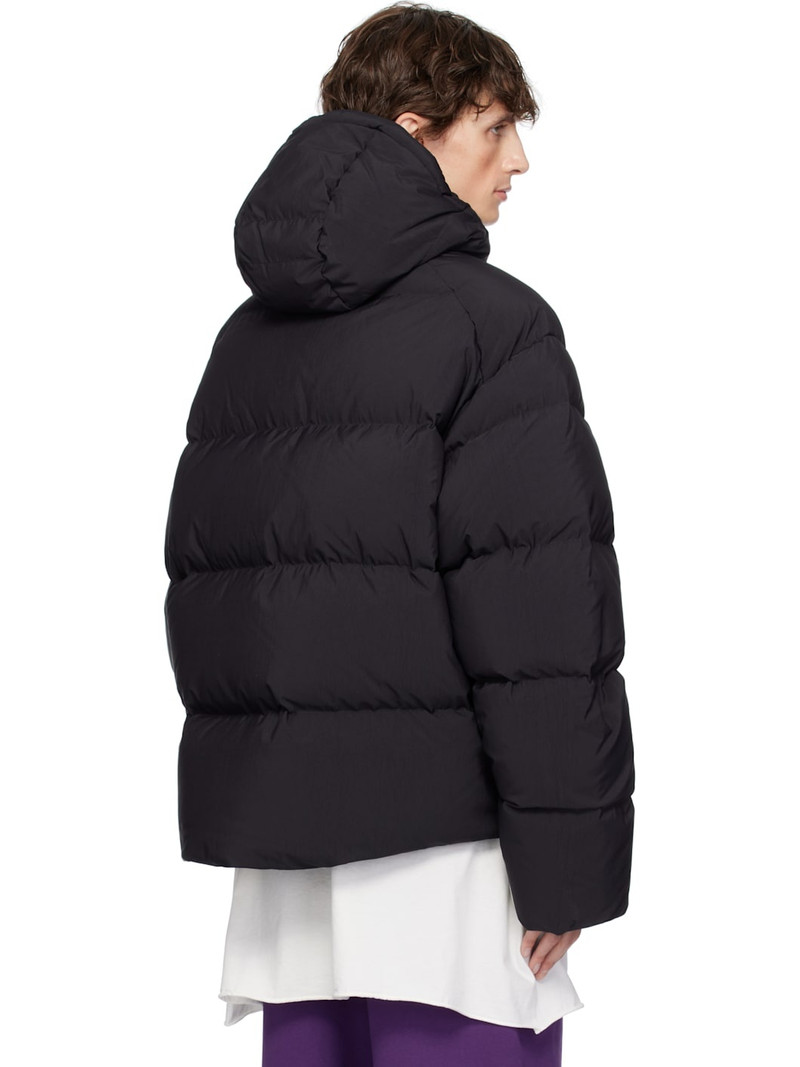 Black Puffer Down Jacket 3