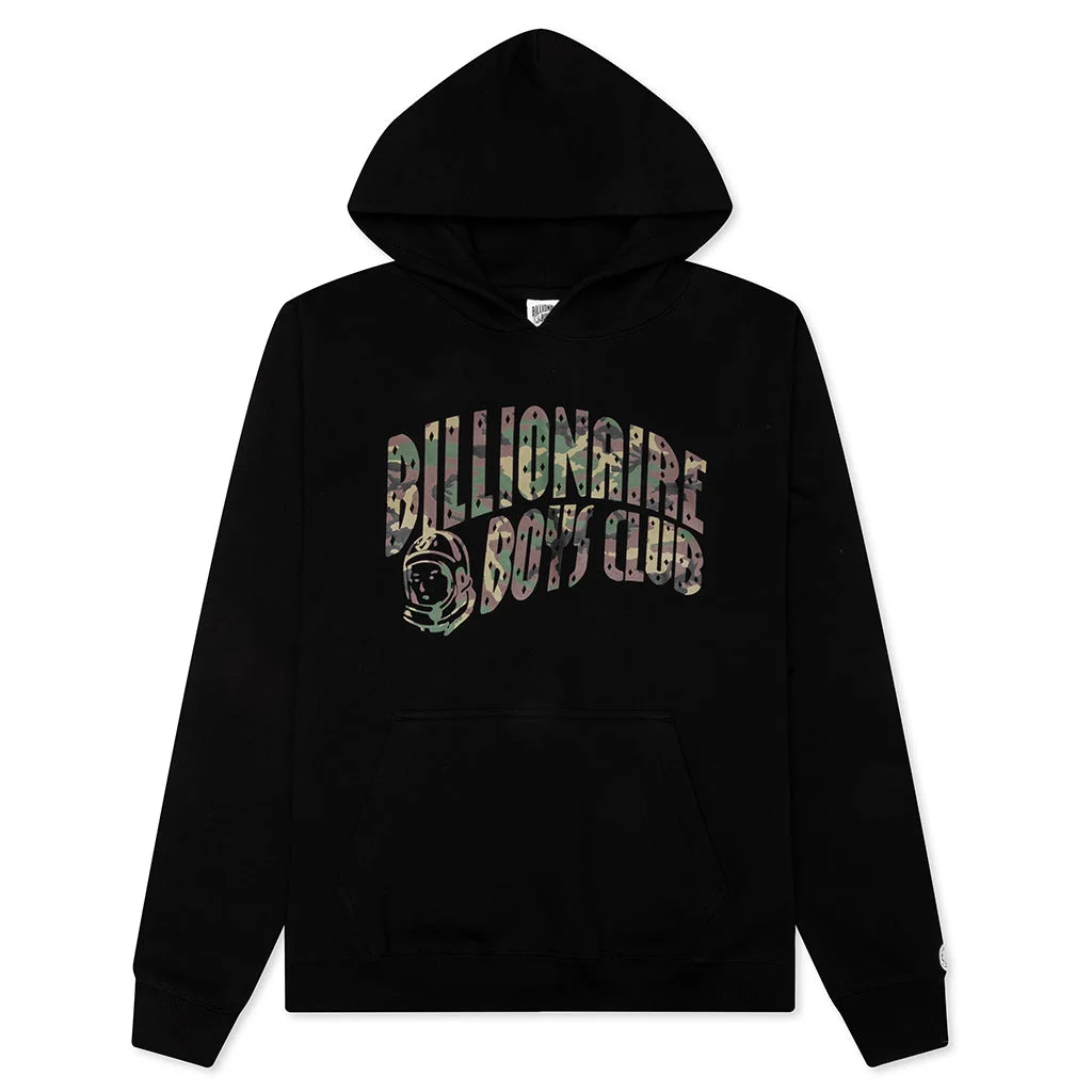 CAMO HOODIE - BLACK - 1