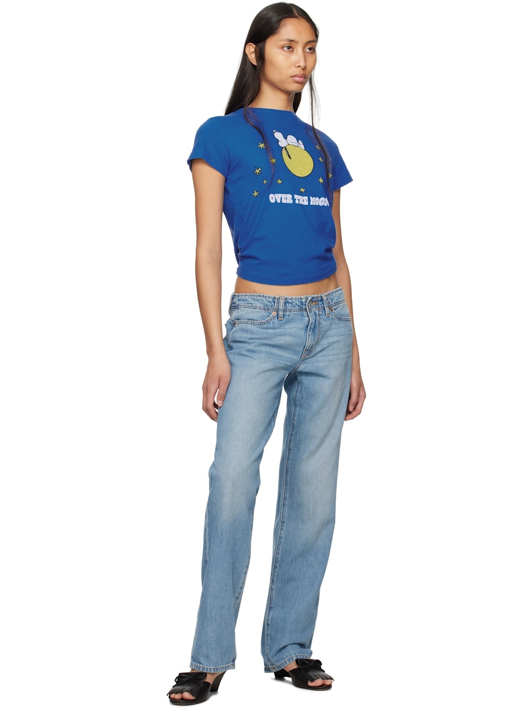 Blue 'The Sanasa' Jeans - 4