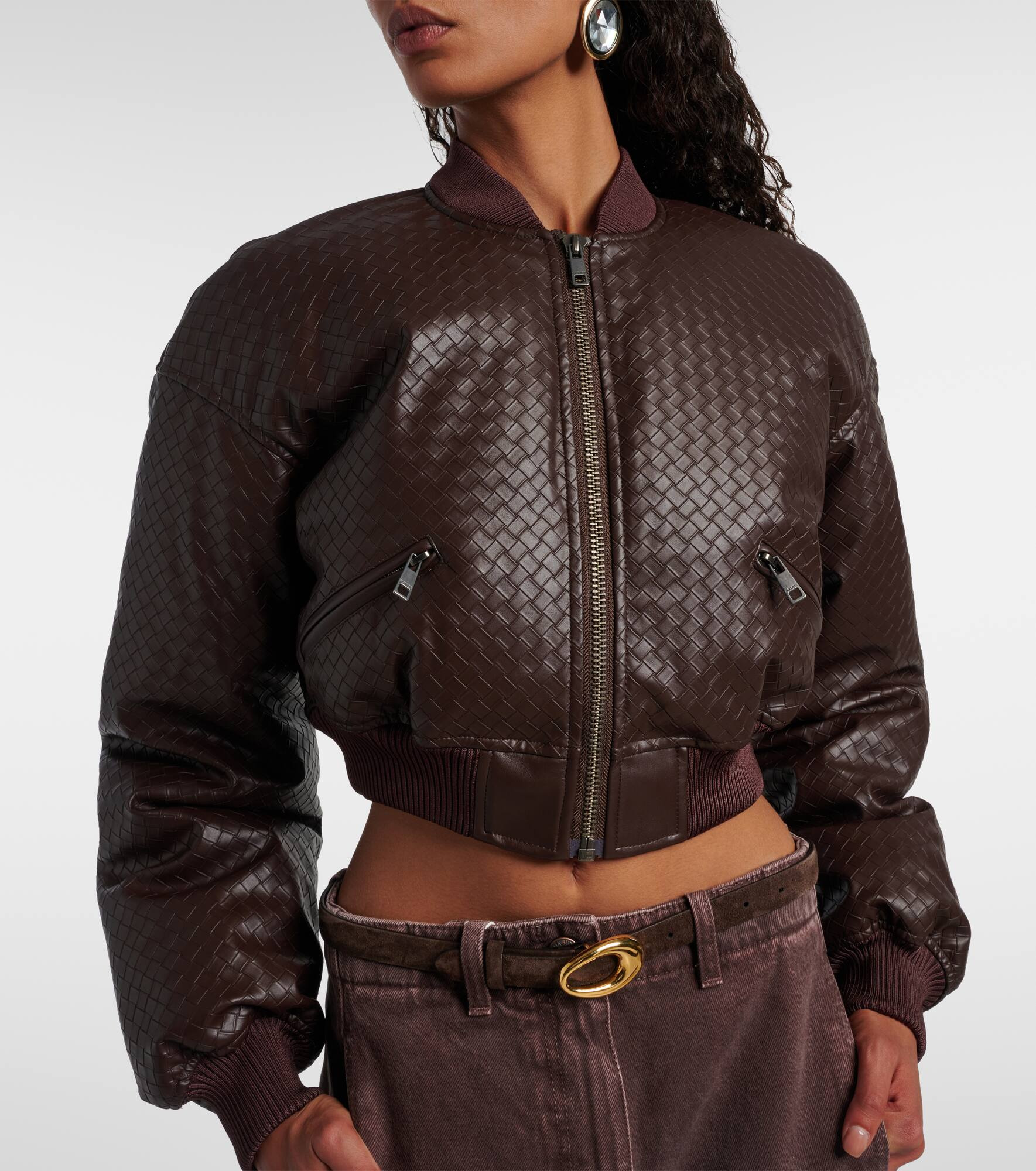 Dax cropped bomber jacket - 6