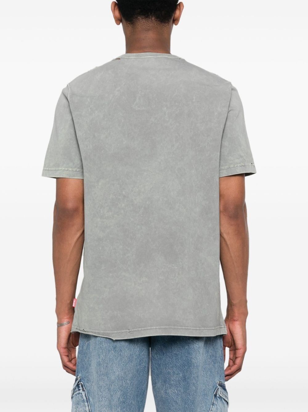 T-JUST-N17 distressed T-shirt - 4